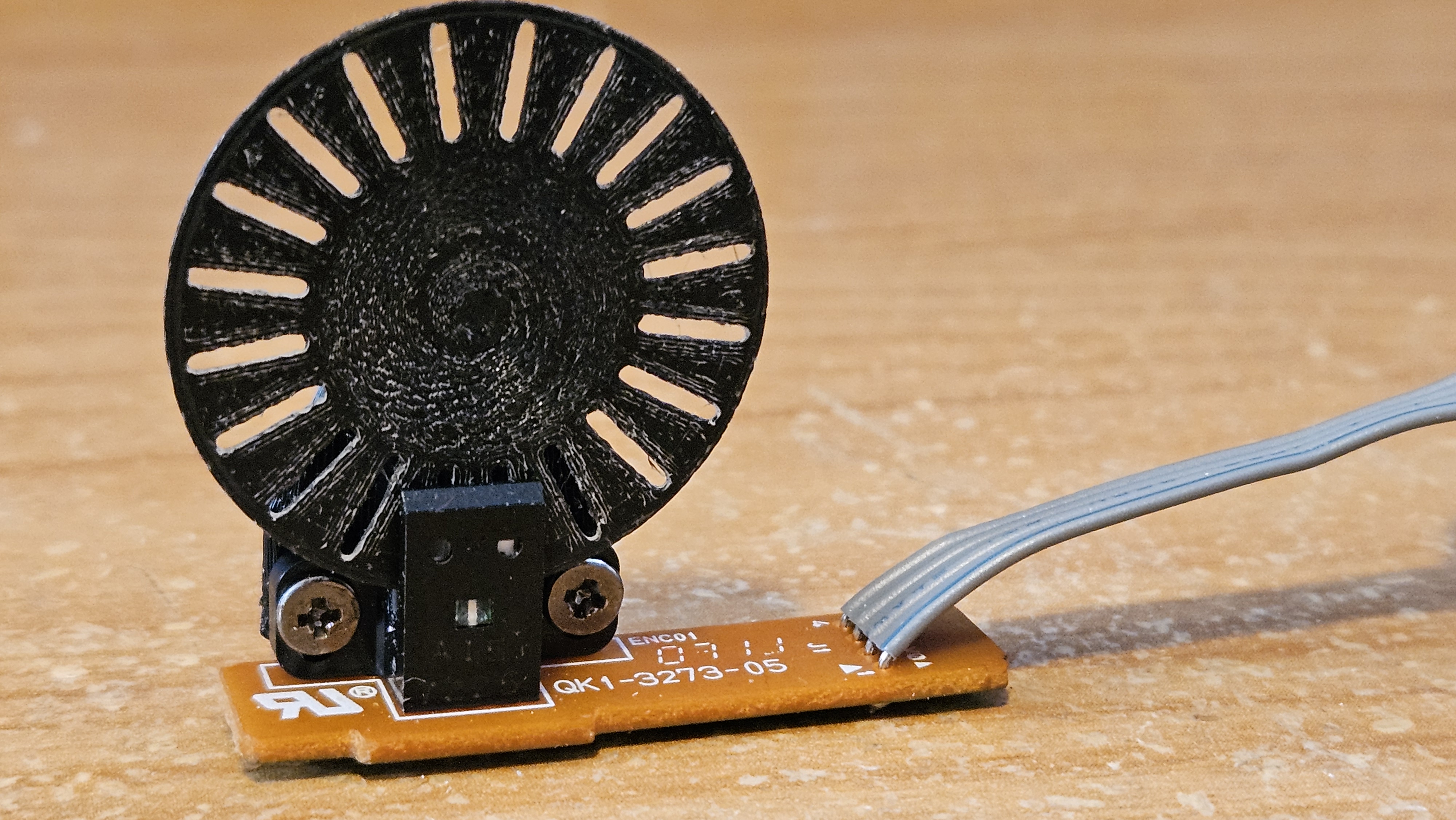 Digital Encoder Wheel & Mount