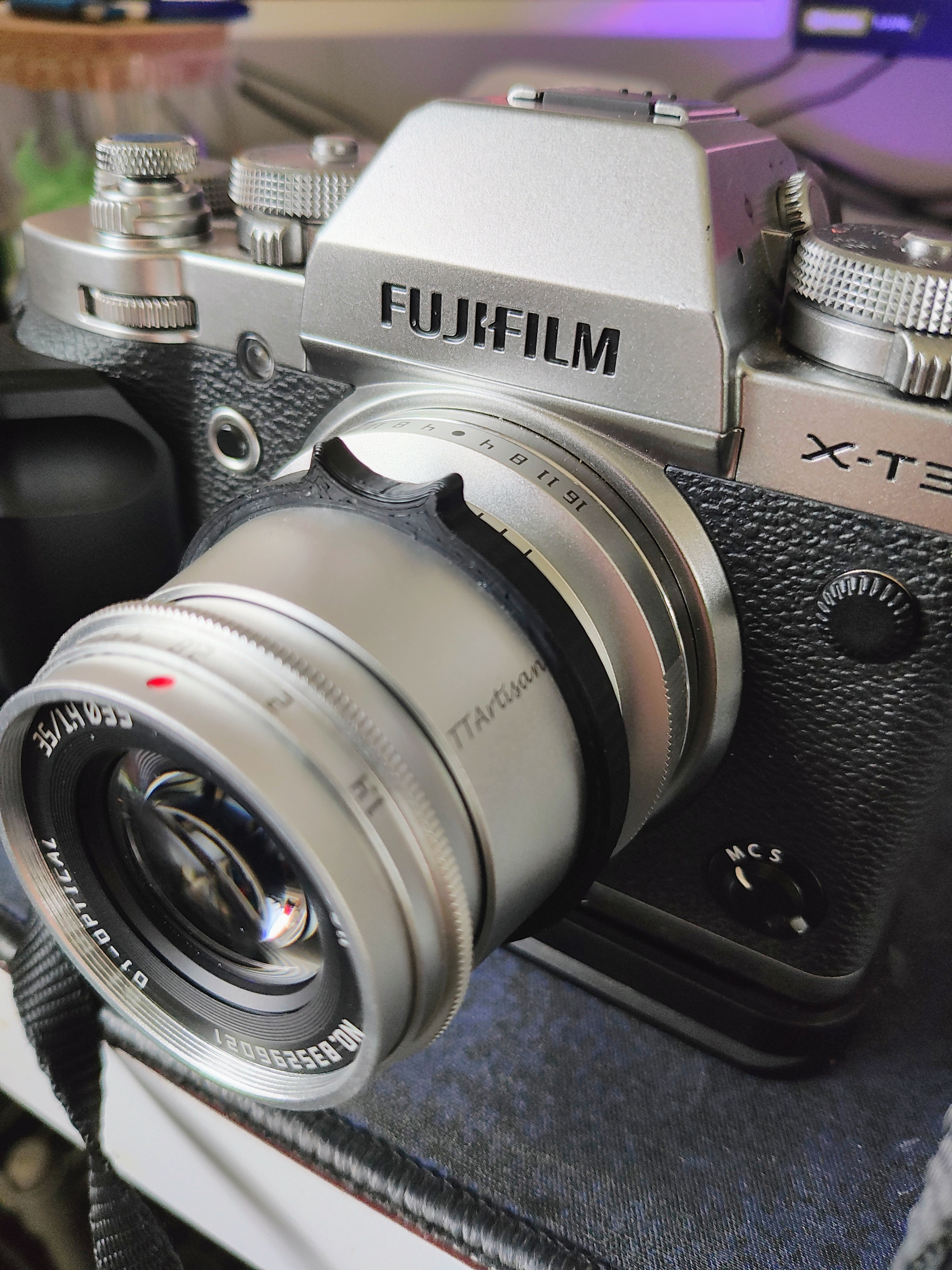 TTArtisan 35mm F1.4 focus ring (or knob/lever) (with CAD)