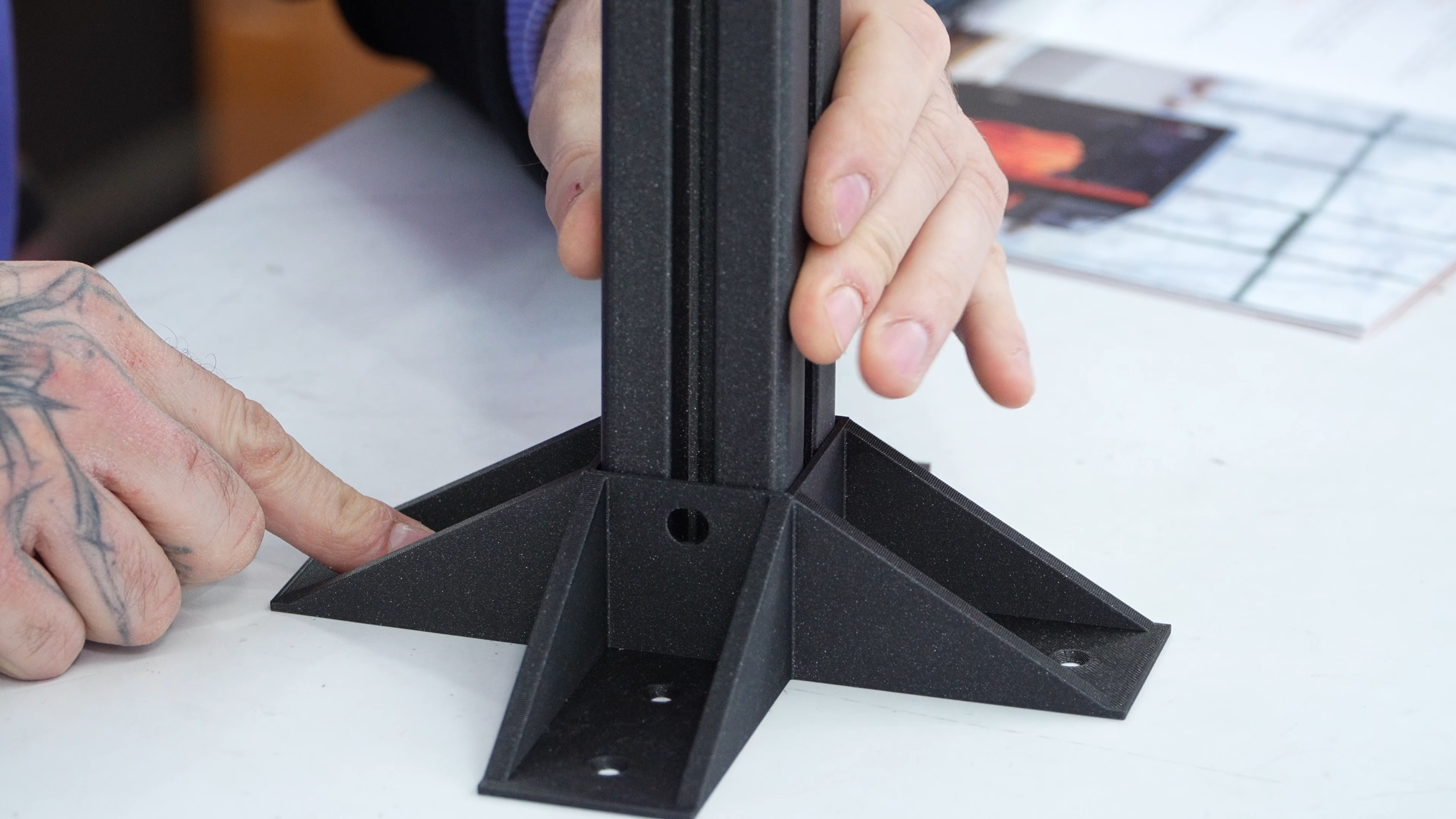 Desktop Stand for 4040 aluminium profile