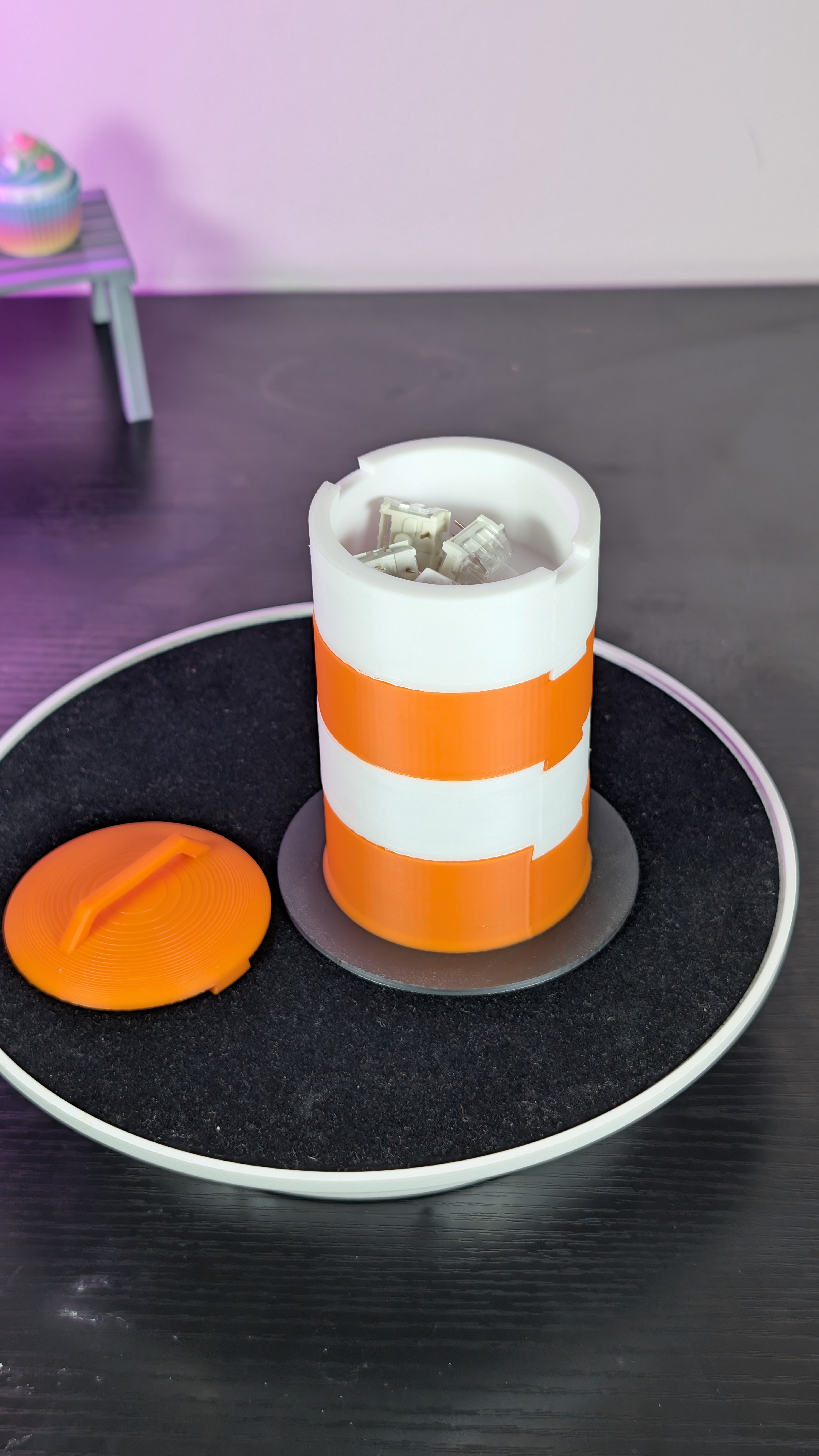 Construction Barrel Storage container — miniatura 3