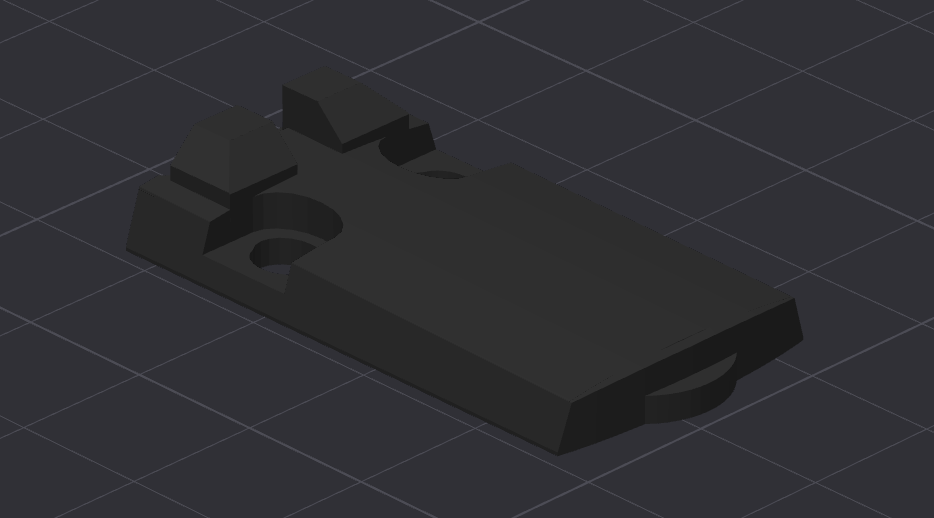 P365X Rear Irons Plate