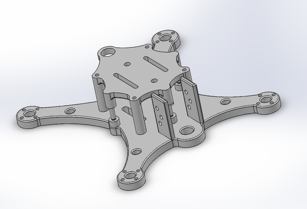 Drone frame for 1103 Betafpv motor with 1.6mm threads