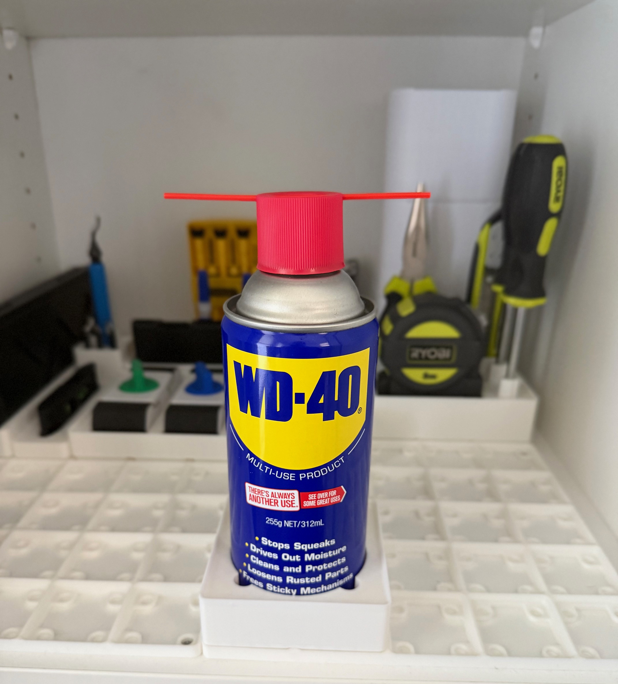 Gridfinity: 312mL WD-40 holder