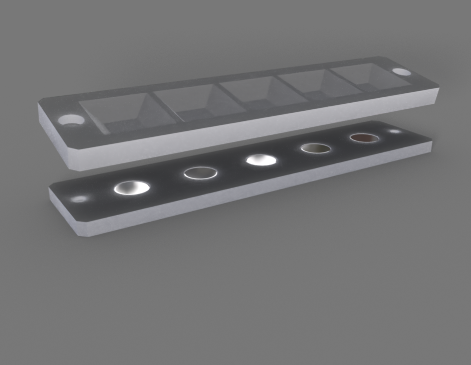 Magnetic Parts Trays for 10x2mm magnets
