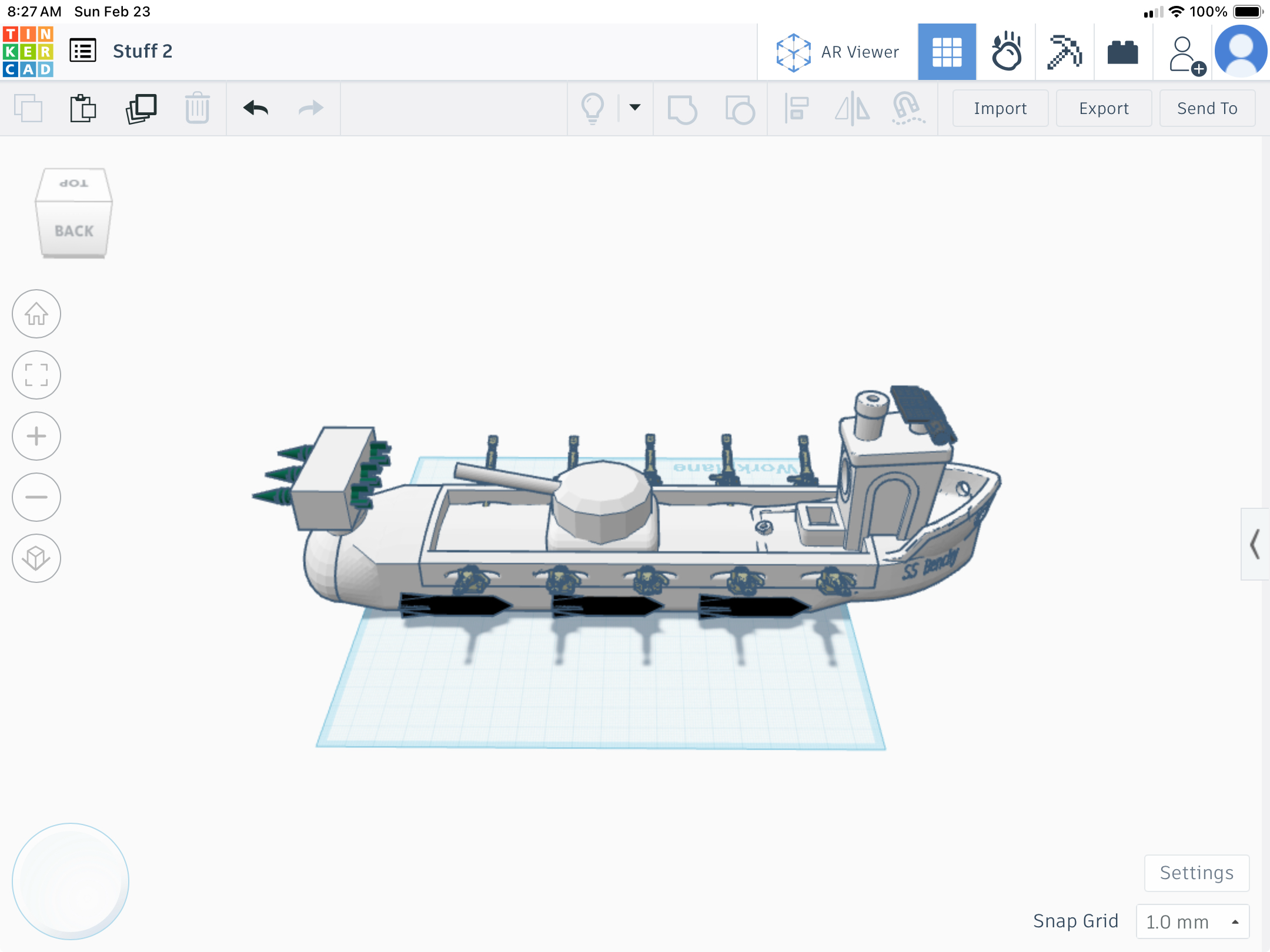 The SS Battle Benchy