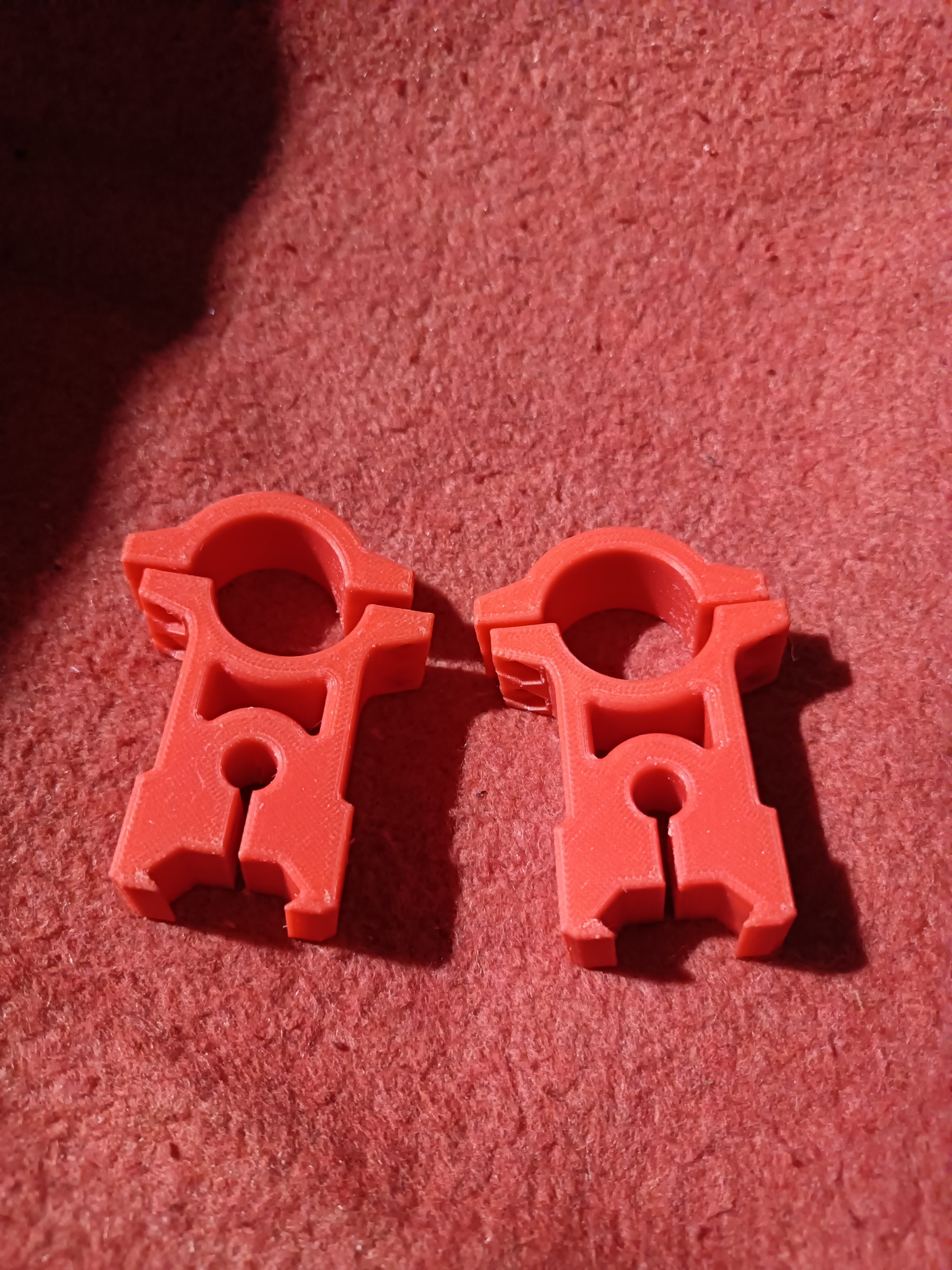 Držák dalekohledu-telescope holder for rail