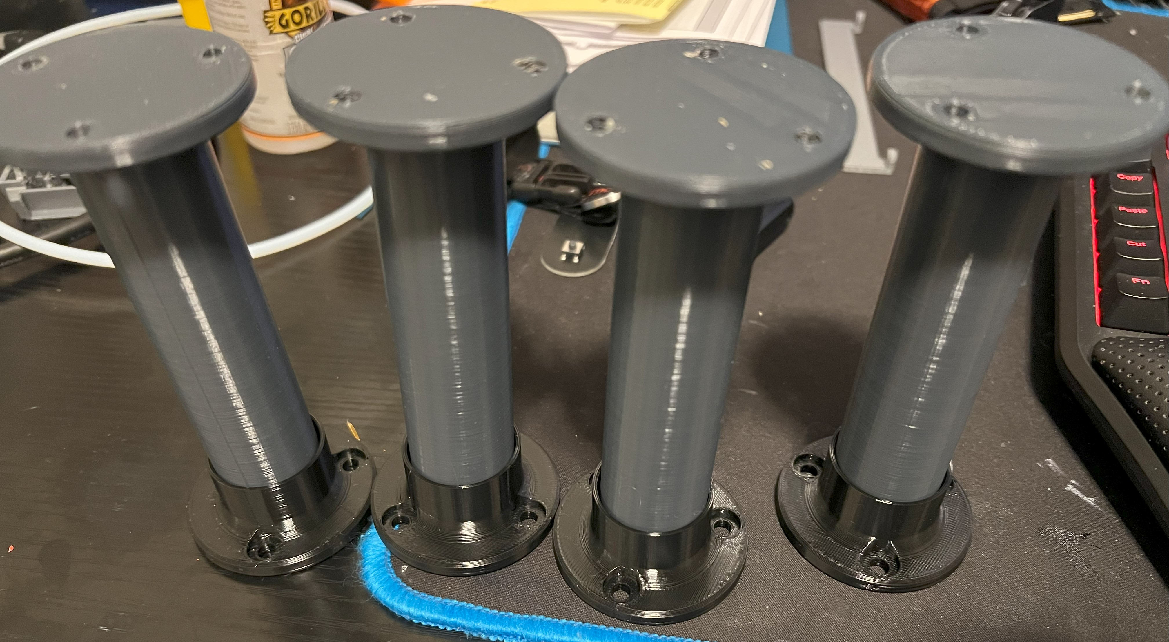 Easy Desk Riser - Stacking Leg Holder
