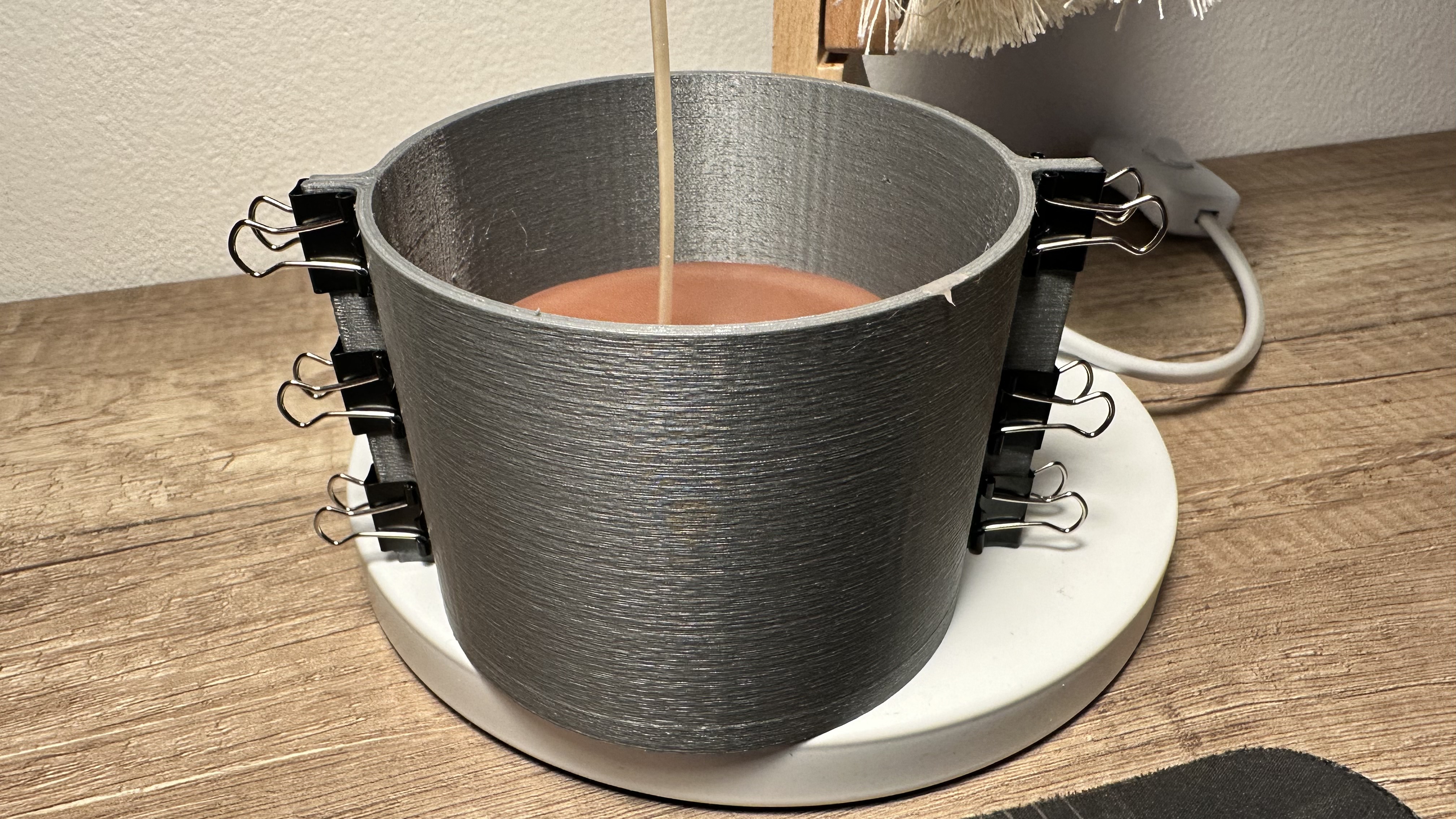 candle mold / forma pro odlévání svíčky
