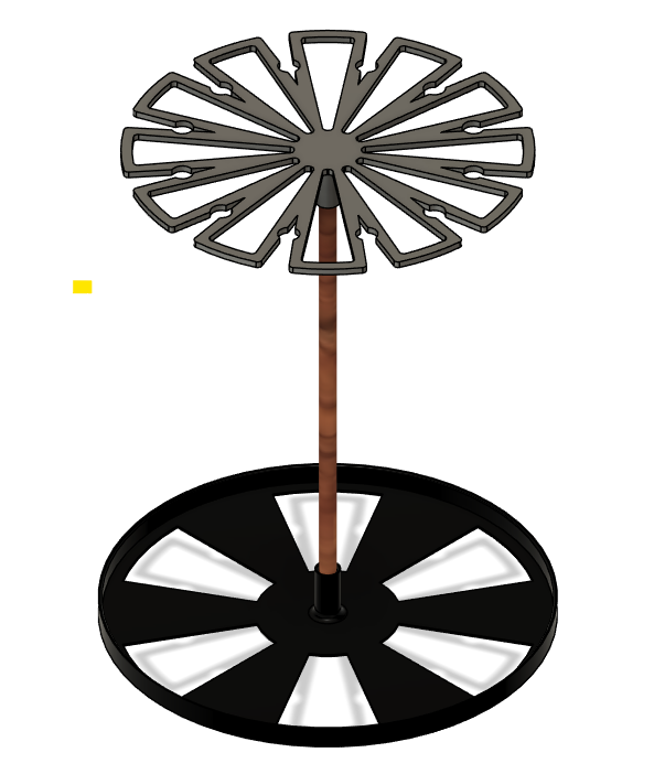 Molded Fishing Lure Stand