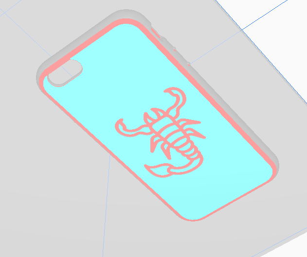 Iphone 6/6s scorpion coque