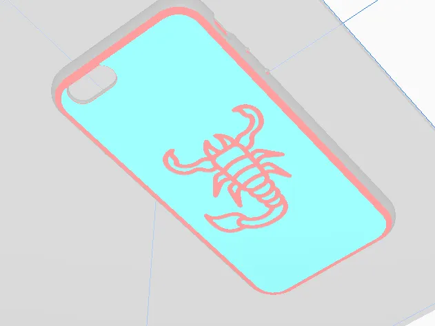 Iphone 6/6s scorpion coque