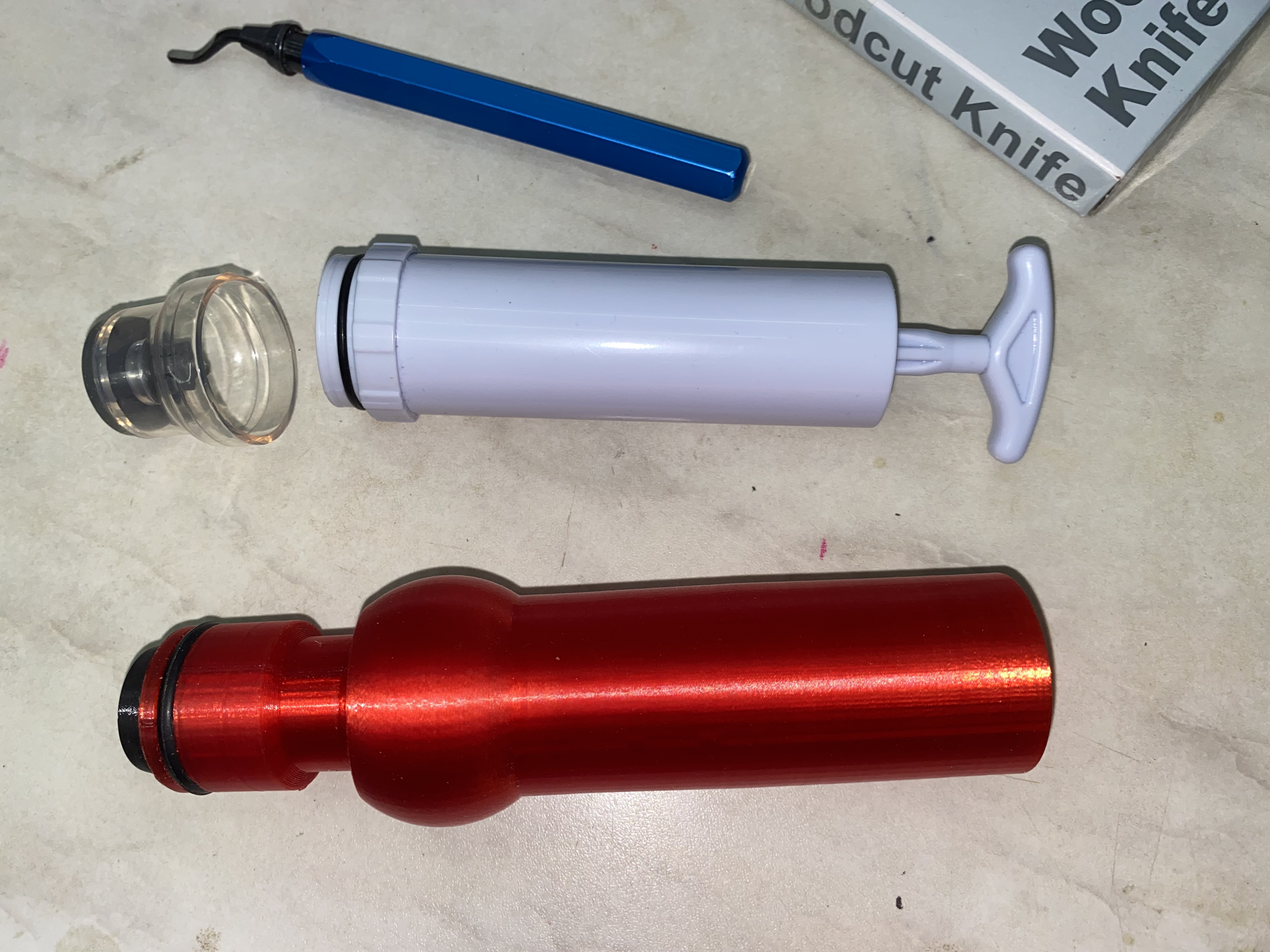 Adapter für Vakuumbeutel (Flachventil) / Staubsauger
