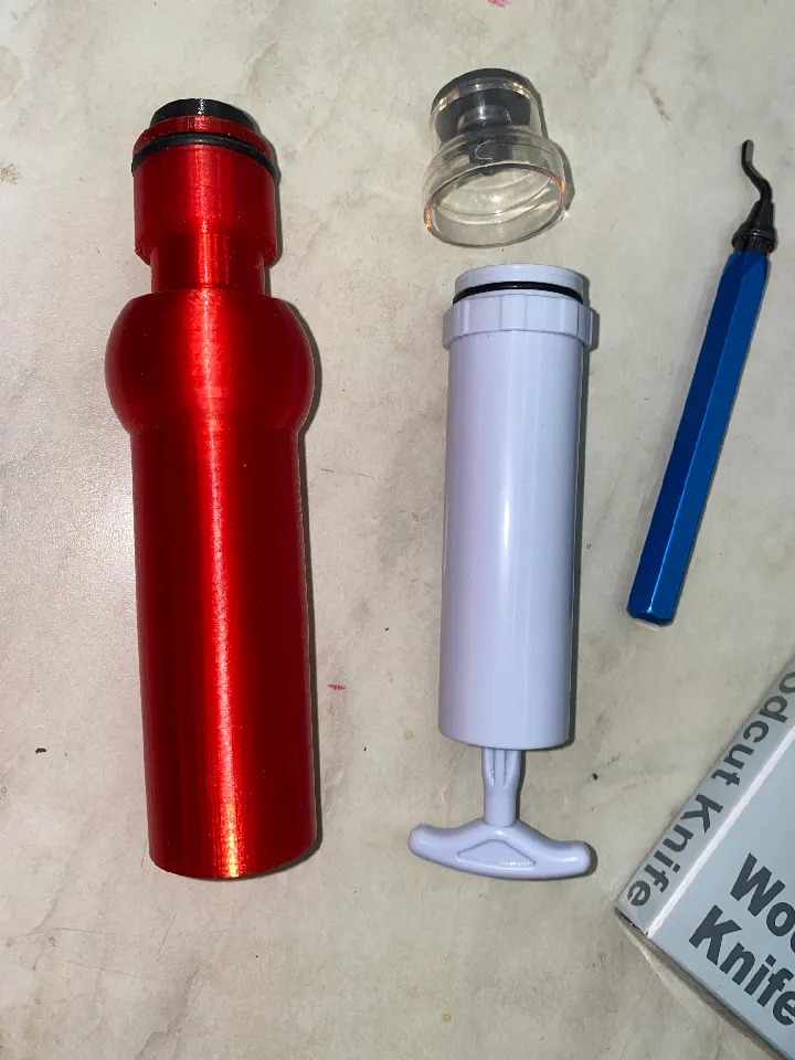 Adapter für Vakuumbeutel (Flachventil) / Staubsauger by Jona