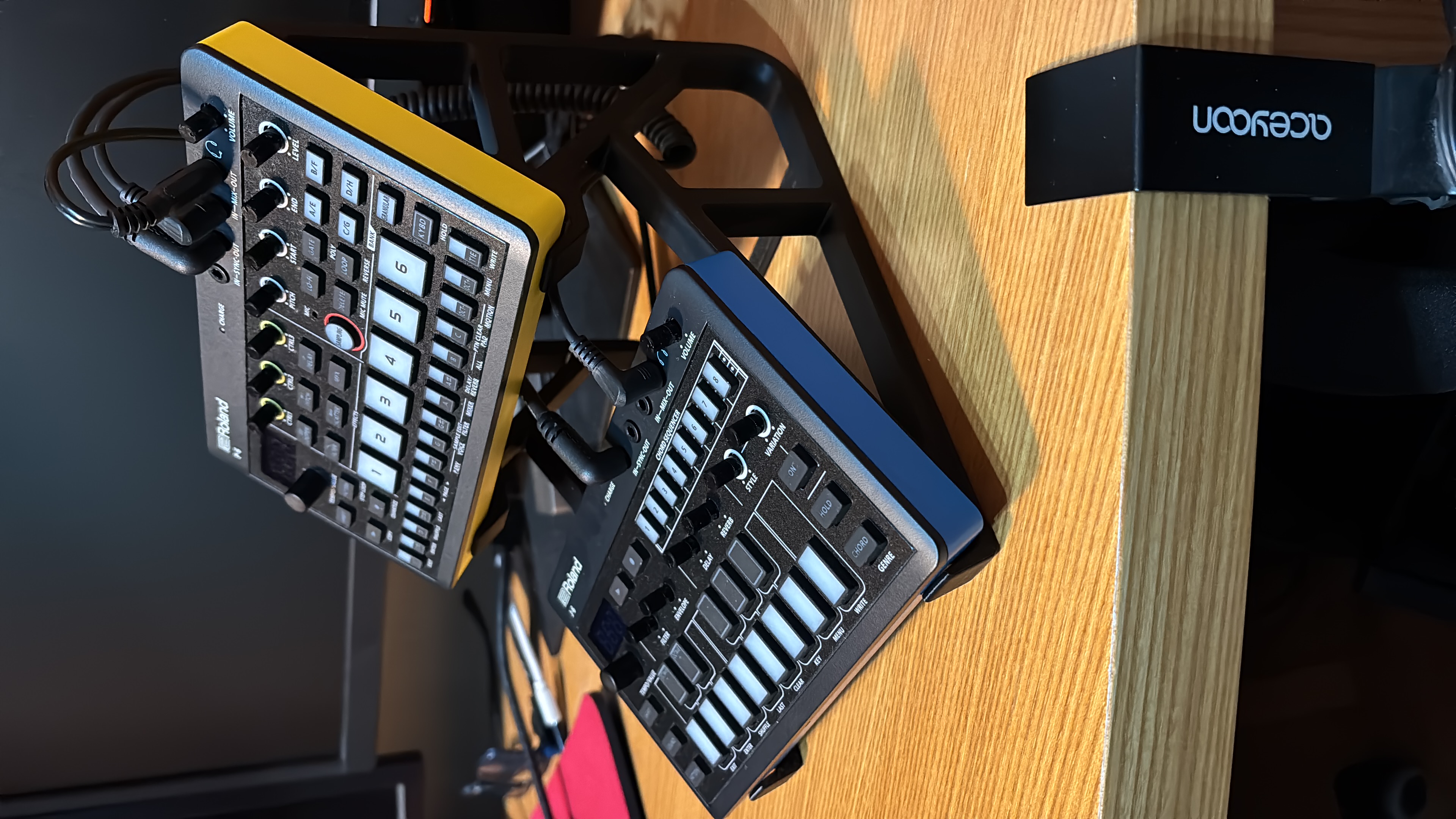 Double Stand for Roland AIRA Compact Units P-6, J-6, etc.