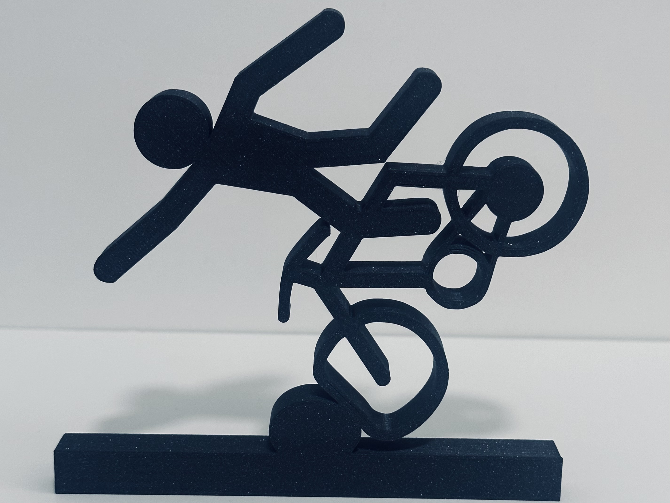 Triathlon Trials mini sculpture