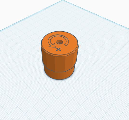 Radiator valve knob