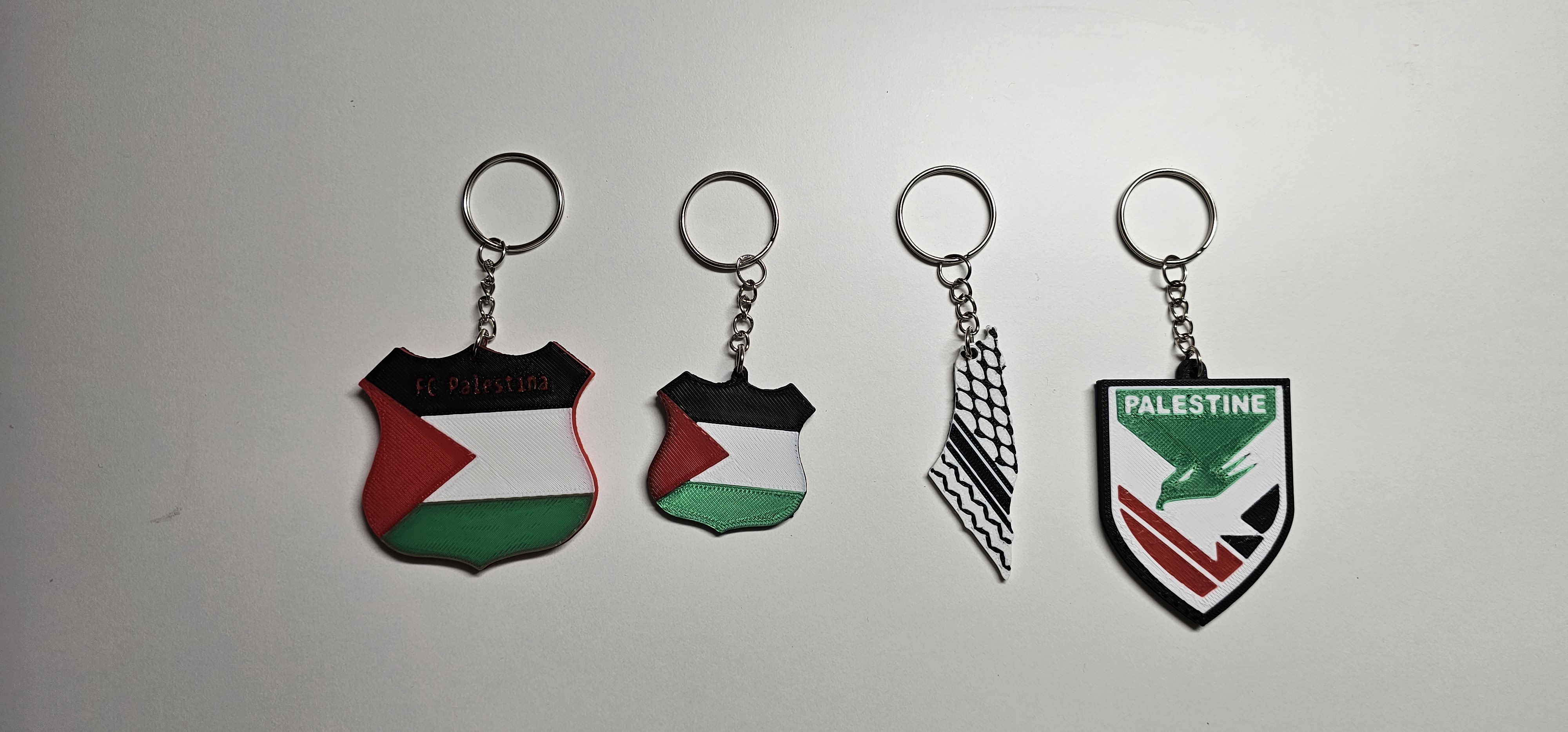 Palestine theme keychains