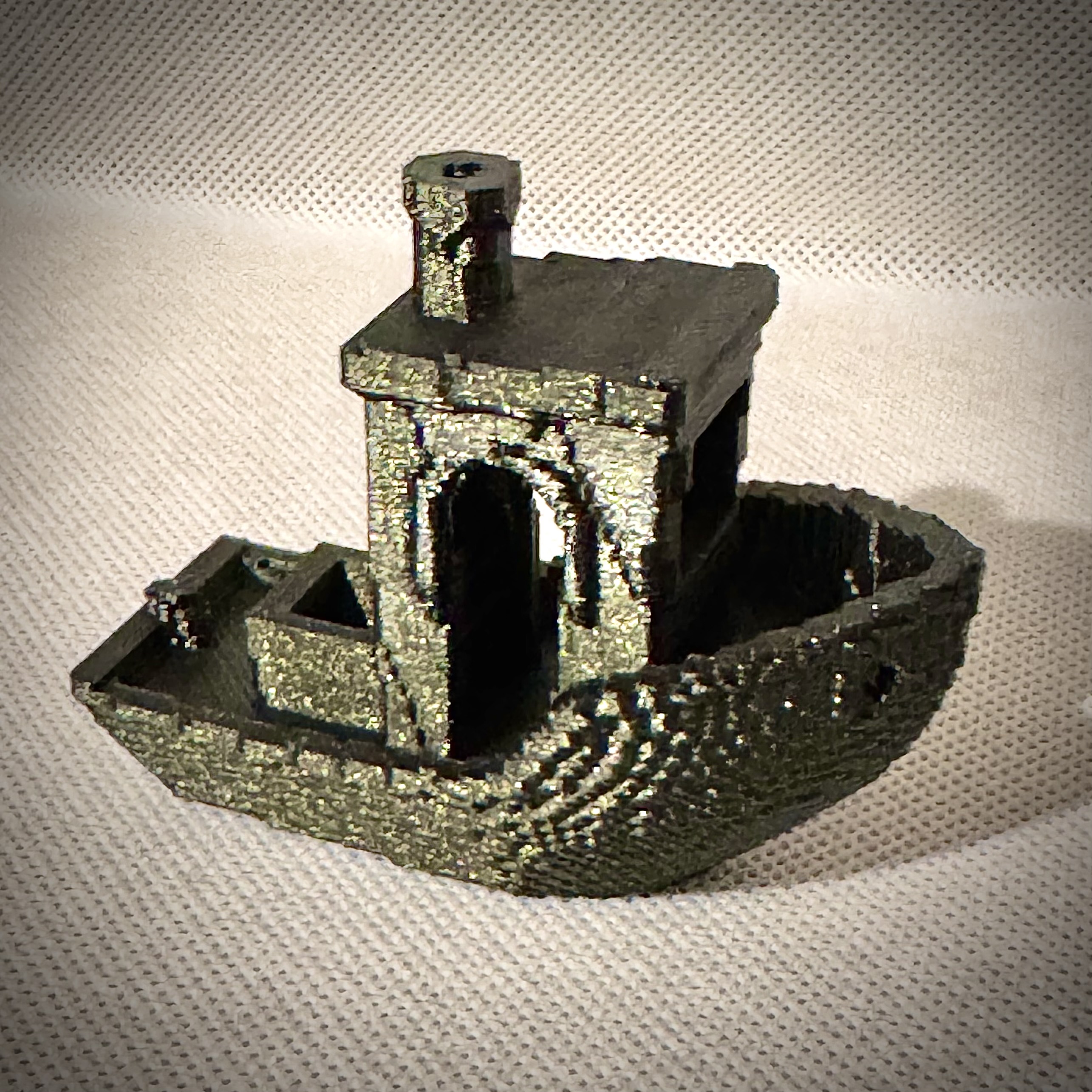 Blocky (Voxel) Benchy