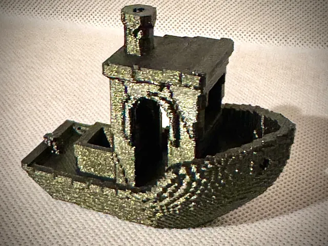 Blocky (Voxel) Benchy