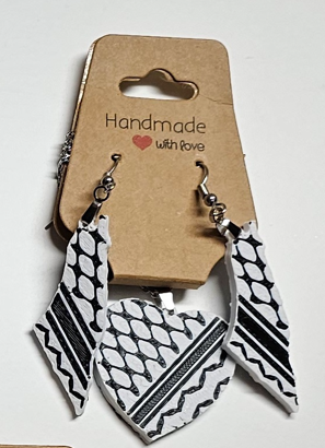 Keffiyeh themed jewelry set