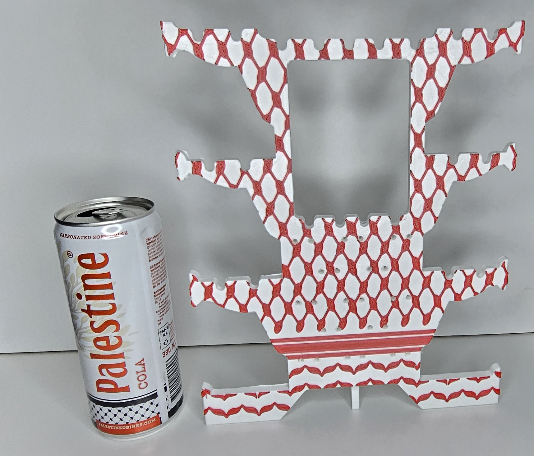 Keffiyeh themed jewelry organizer — thumbnail 2