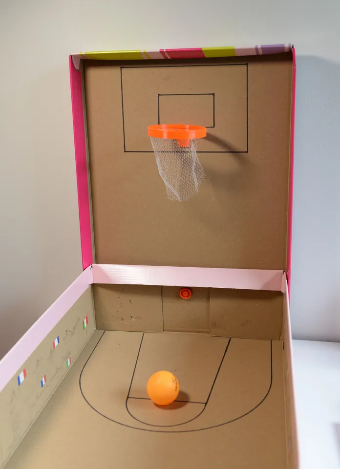Panier de basket en plein air pour enfants, Mini panier de basket avec 3  balles