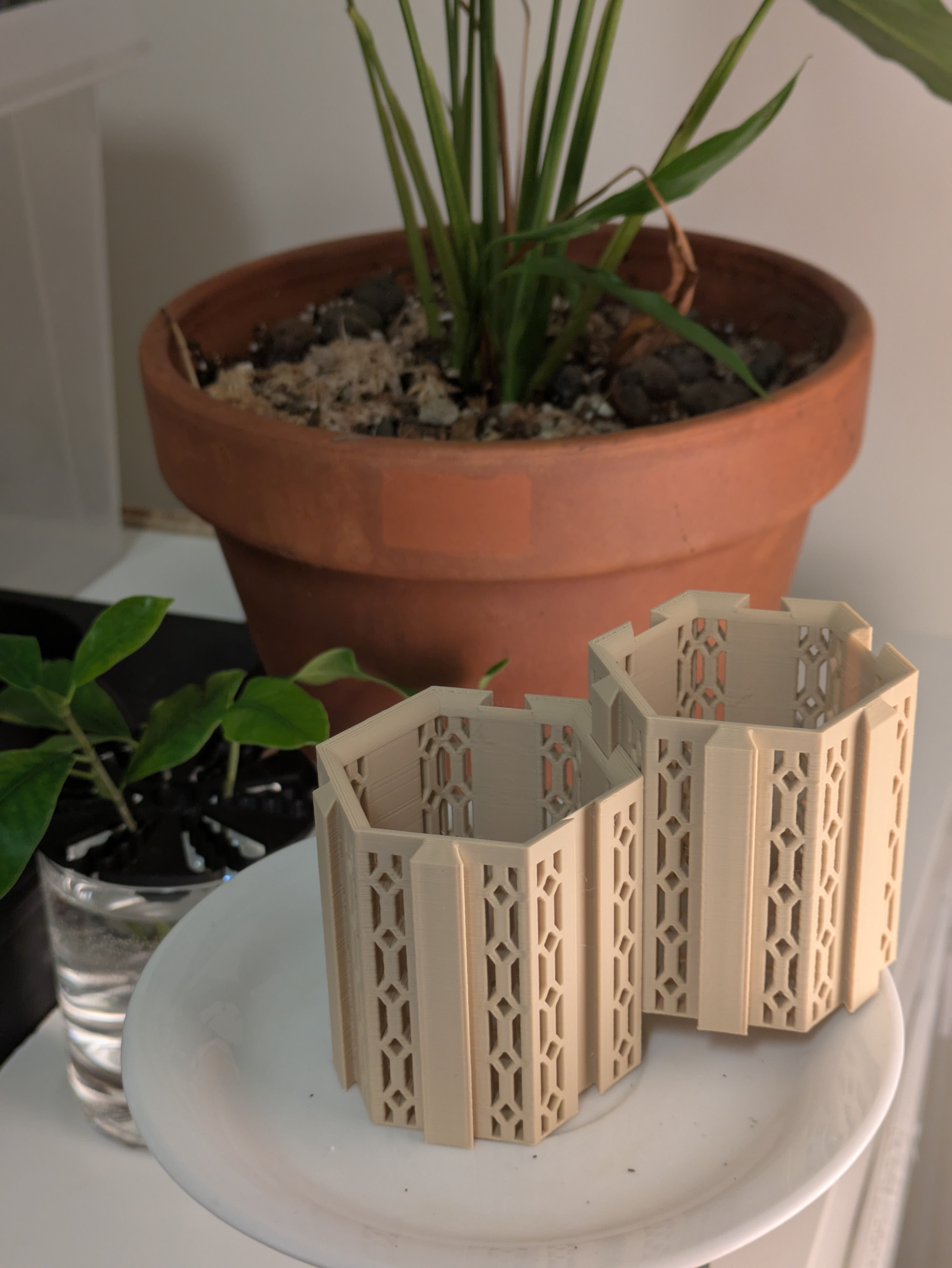 Seed starter pots (parametric) — miniatura 3