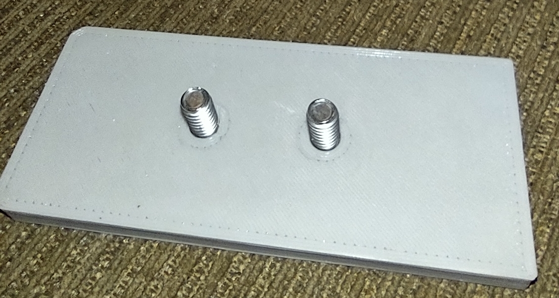 Jessem Stainless Steel Dowel jig Spacer Bottom.