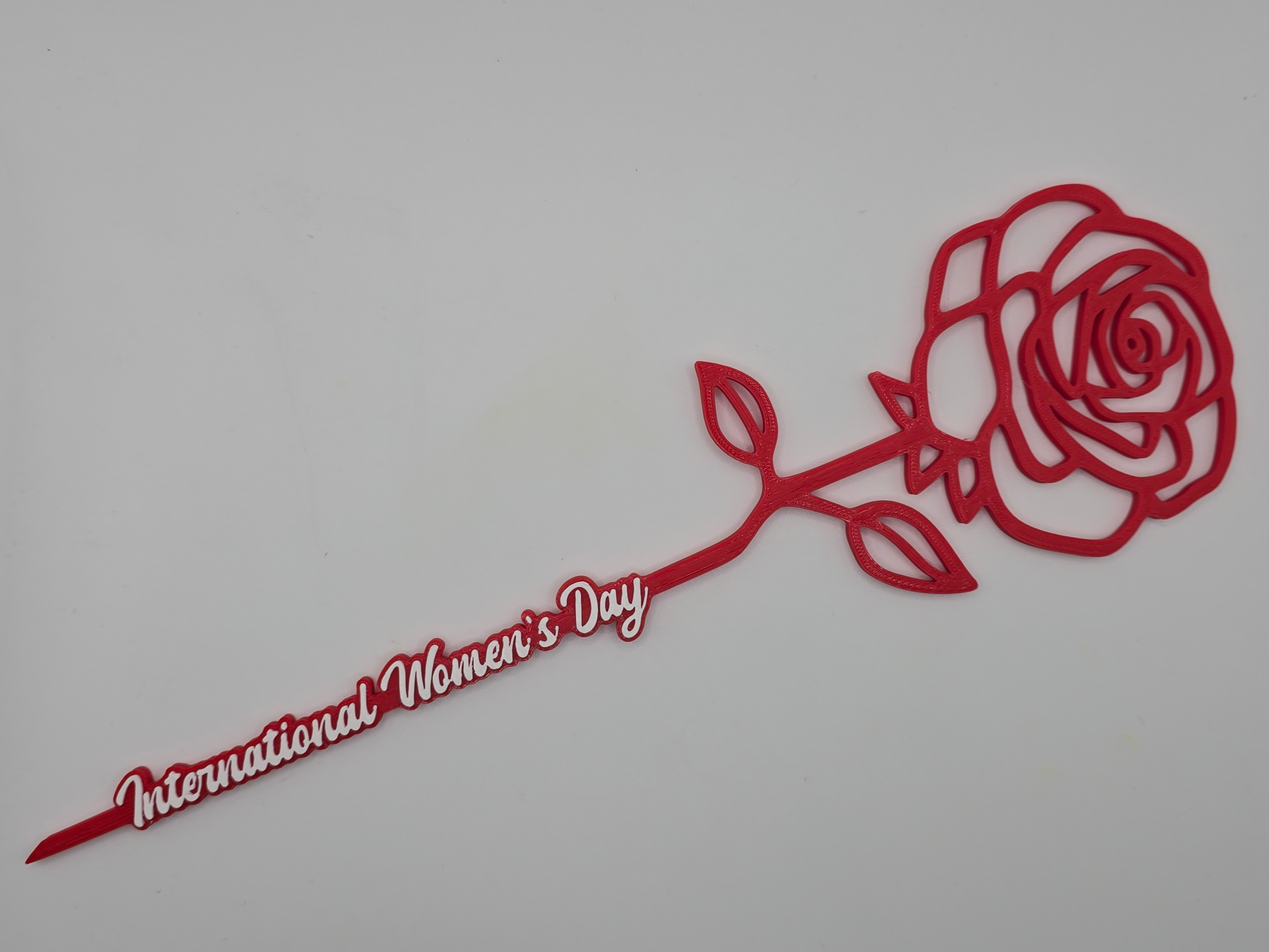 Rose International Woman's Day (Various languages)