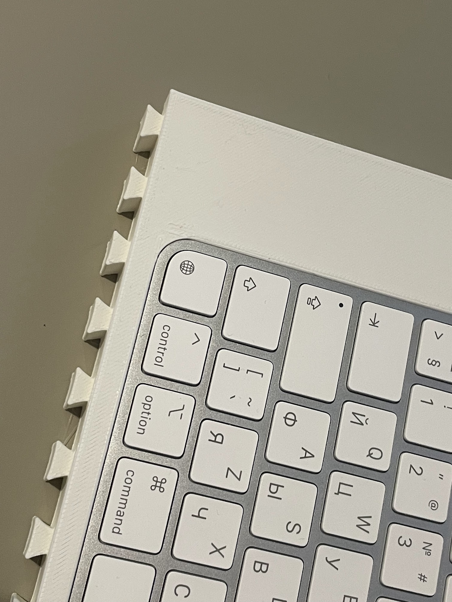 Fixed radius for Magic Keyboard and Trackpad thing...