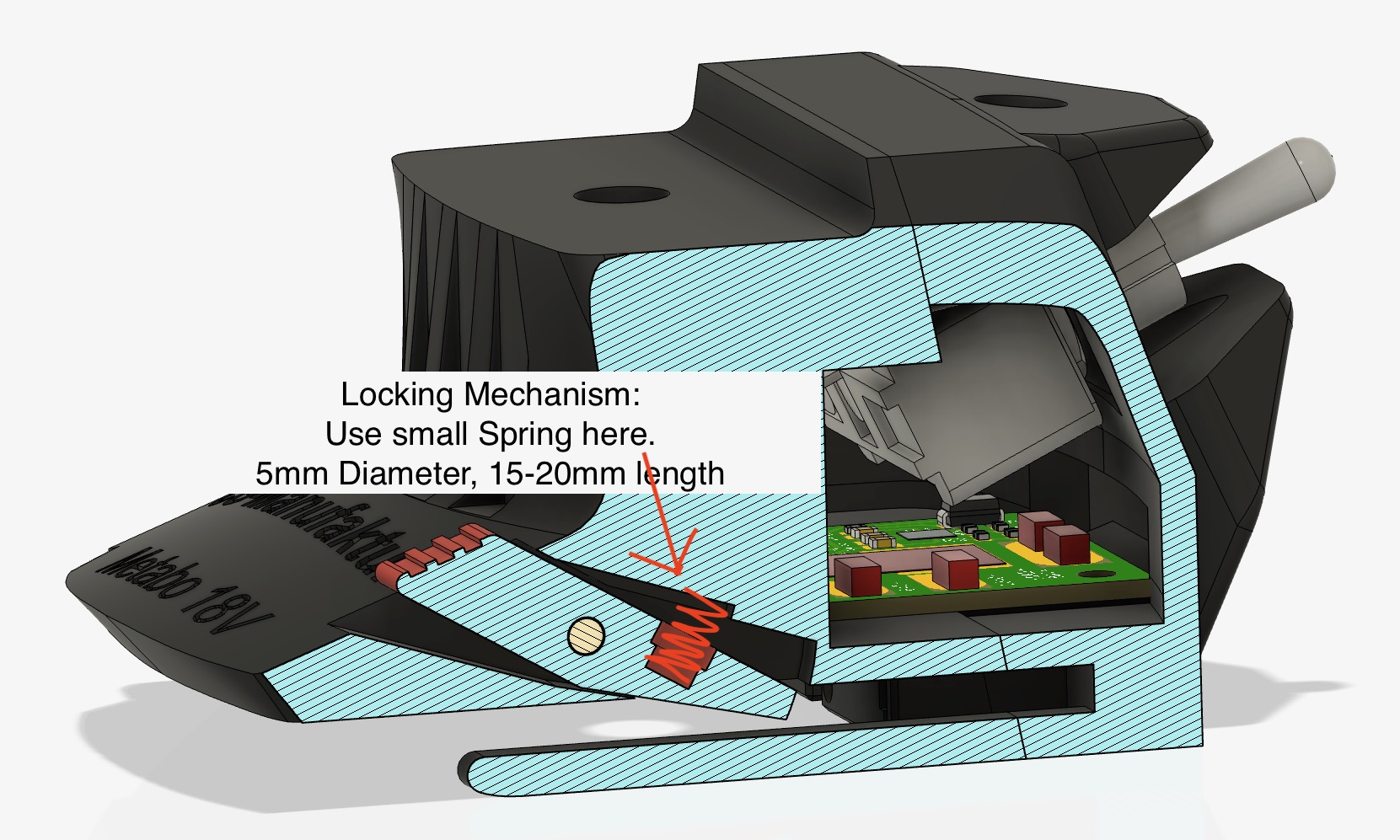 Metabo 18V Power Adaptor / Worklight — thumbnail 7