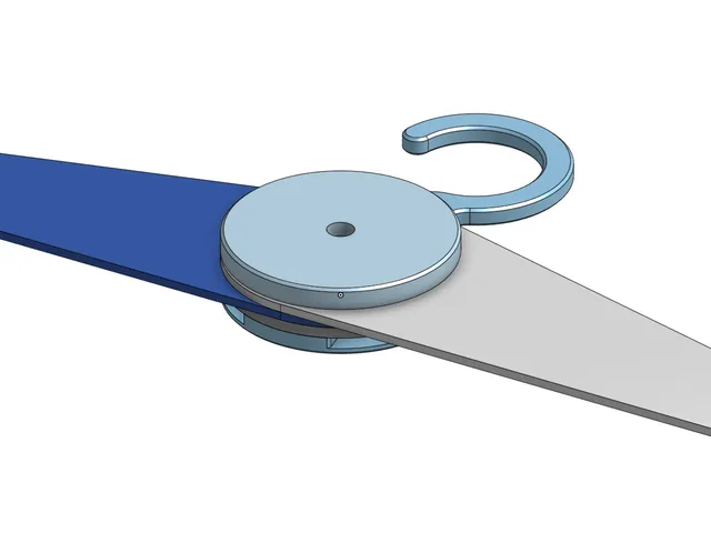 Elastic Folding Clothes Hanger Prototype