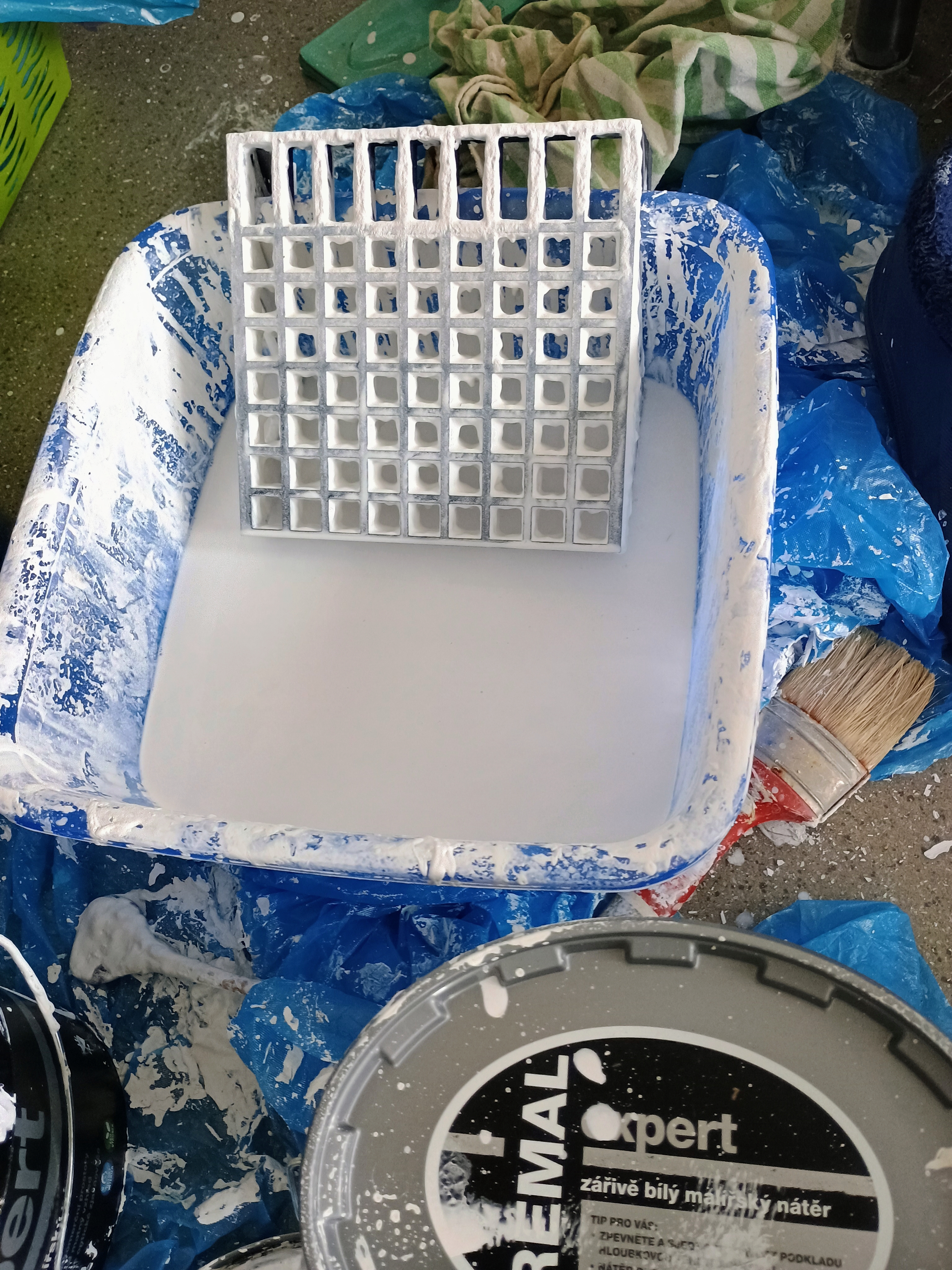 Painting grid painting grille coating grid coating grille easy print mrizka malovani