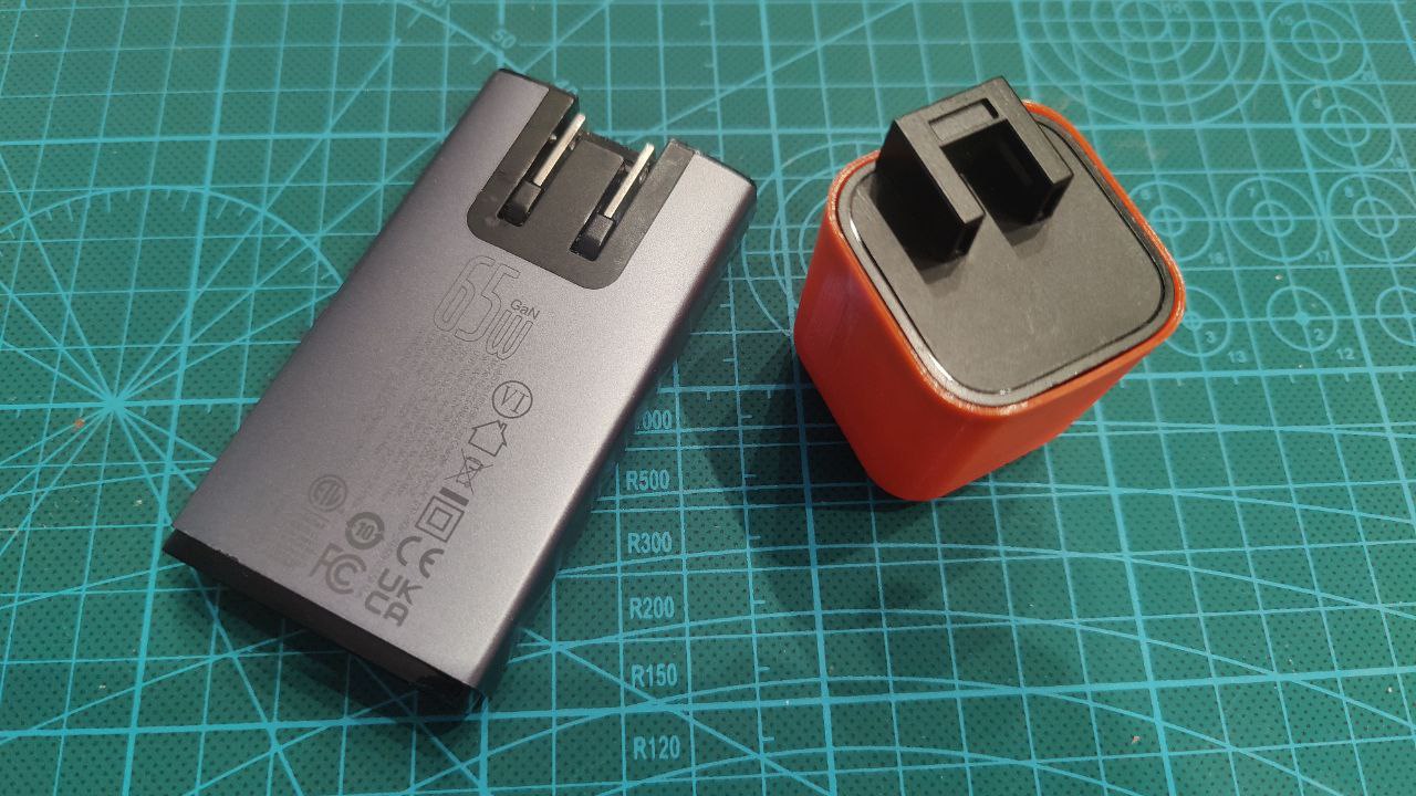 Baseus GaN5Ultra slim - Euro plug case