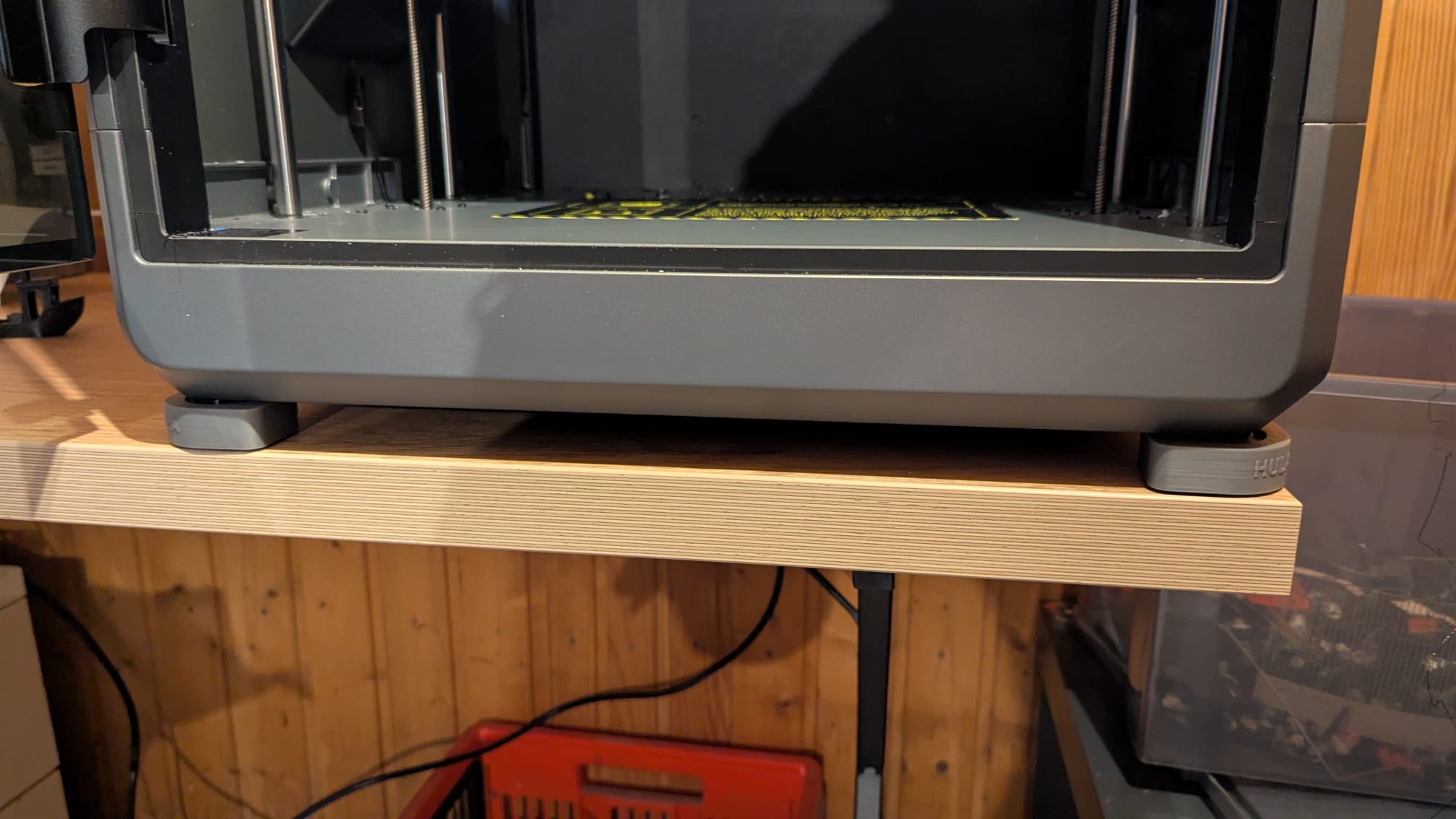 Creality K2 Adapter für Hula Füsse