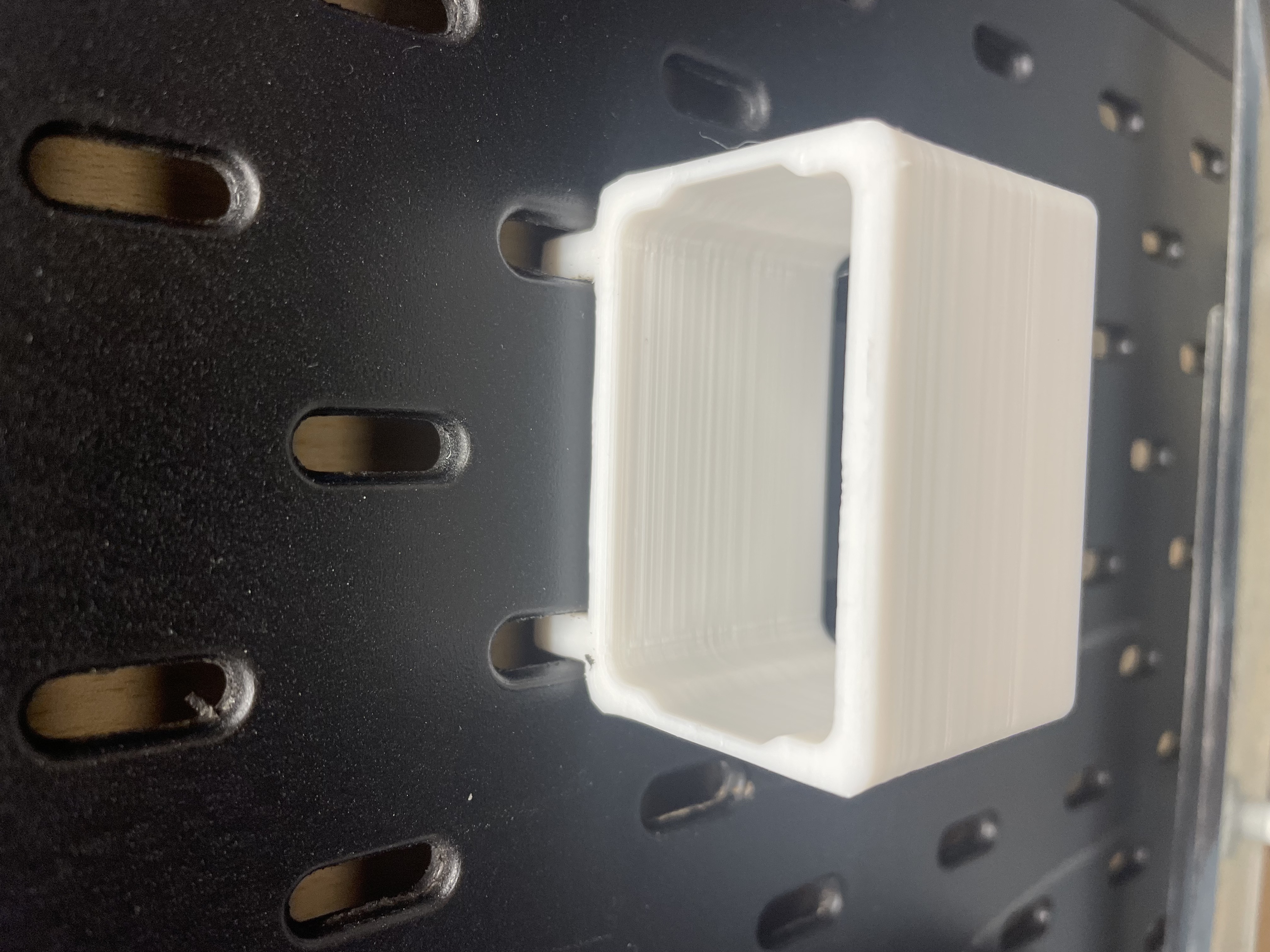 Miniatura 3 do modelo 3D Skadis tiny blower holder