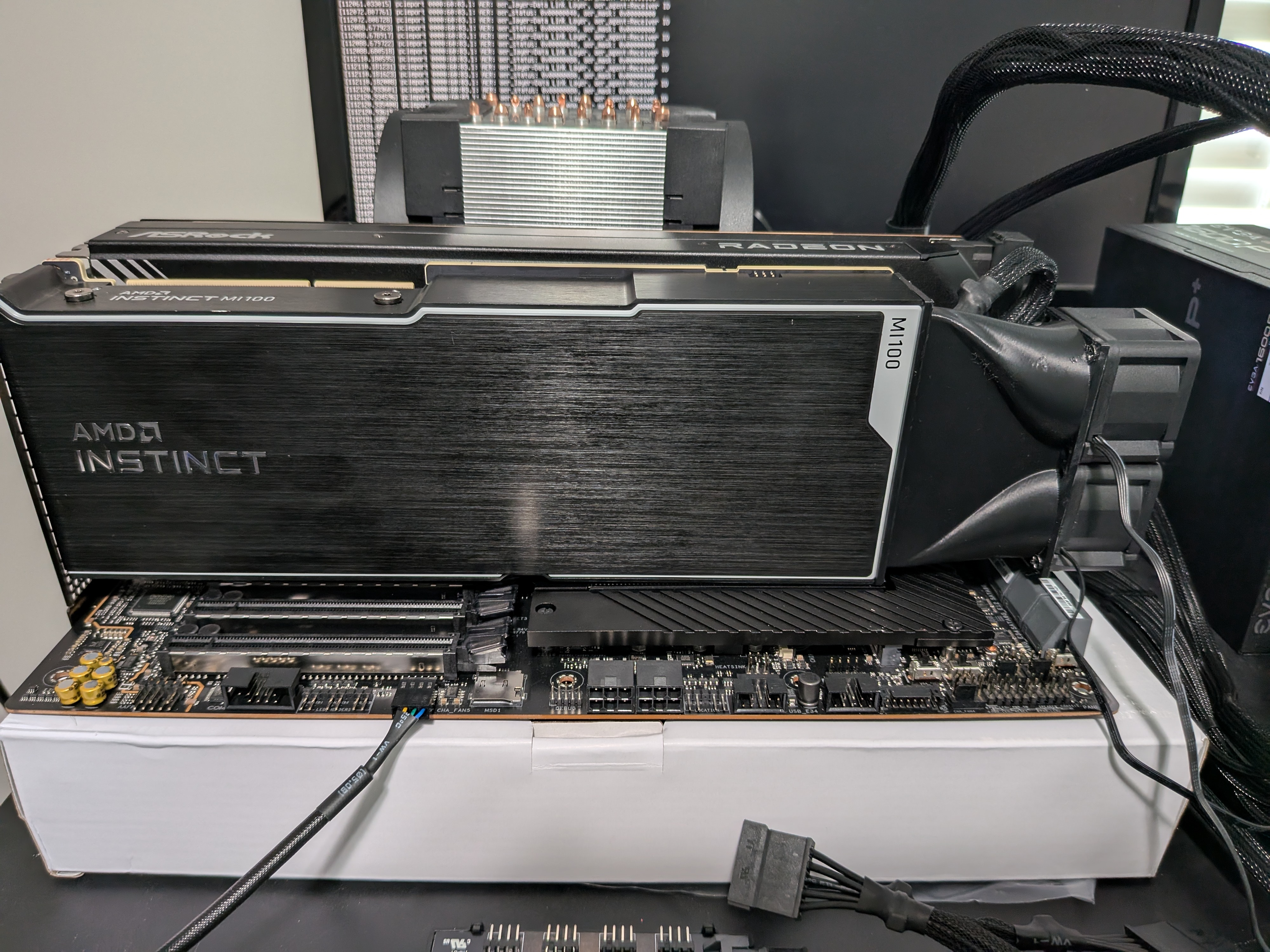 MI100 Fan shroud
