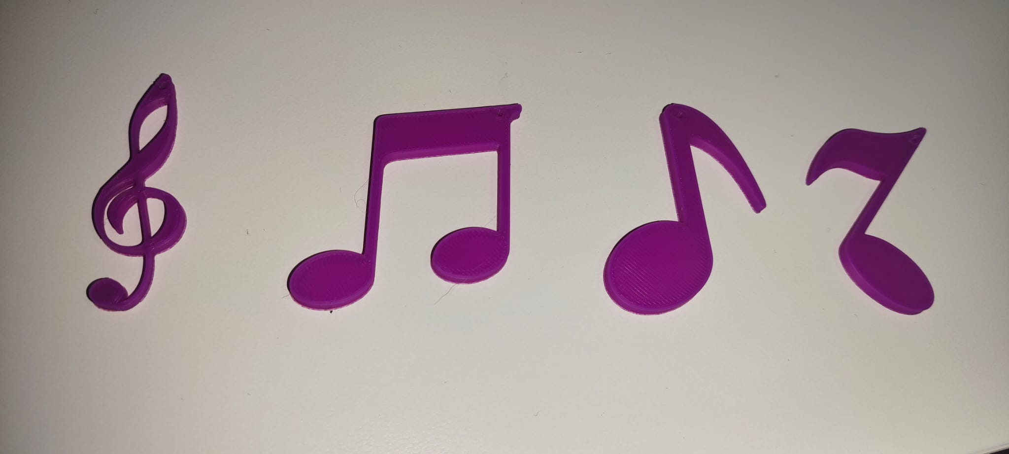 Llaveros Nota Musical