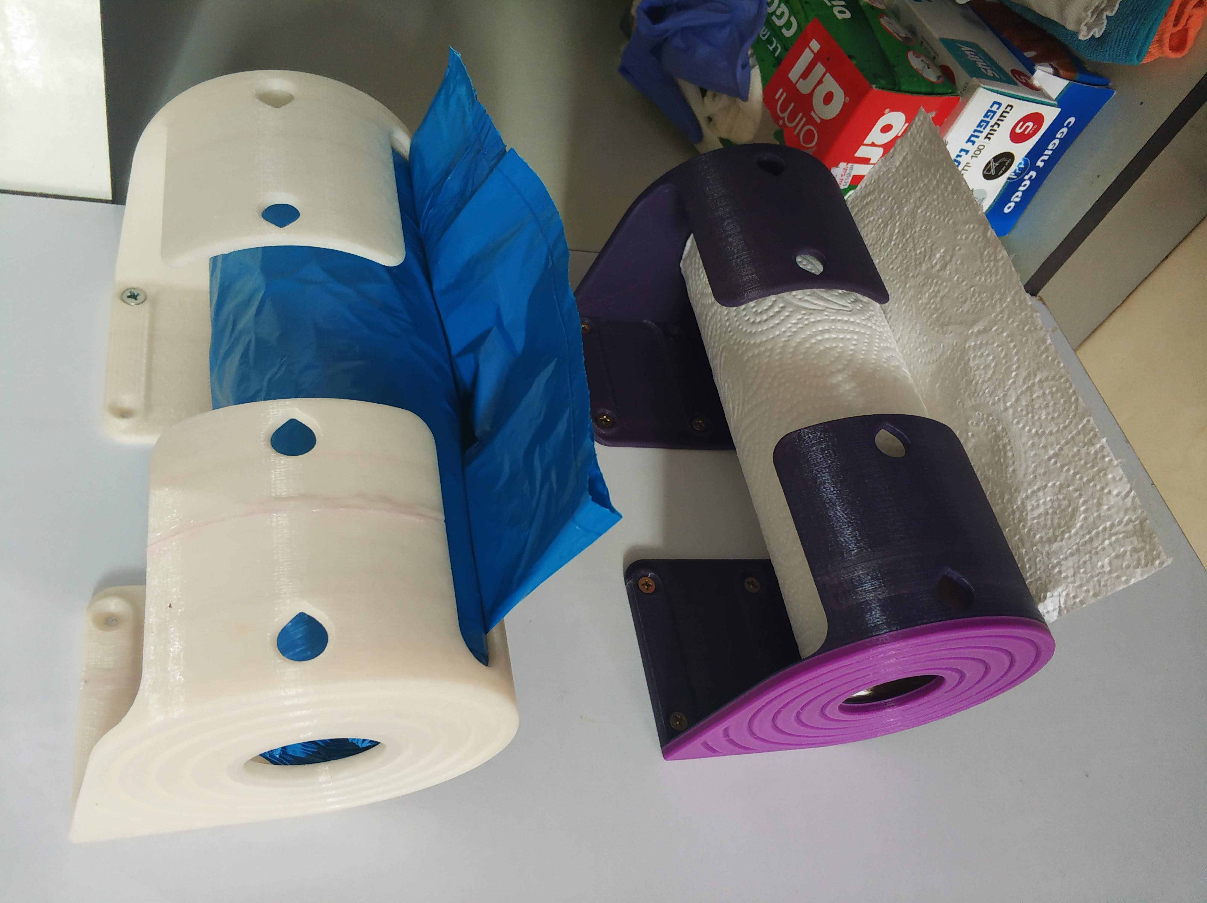 Garbage Bag/Paper Towel Wall/Ceiling Mount