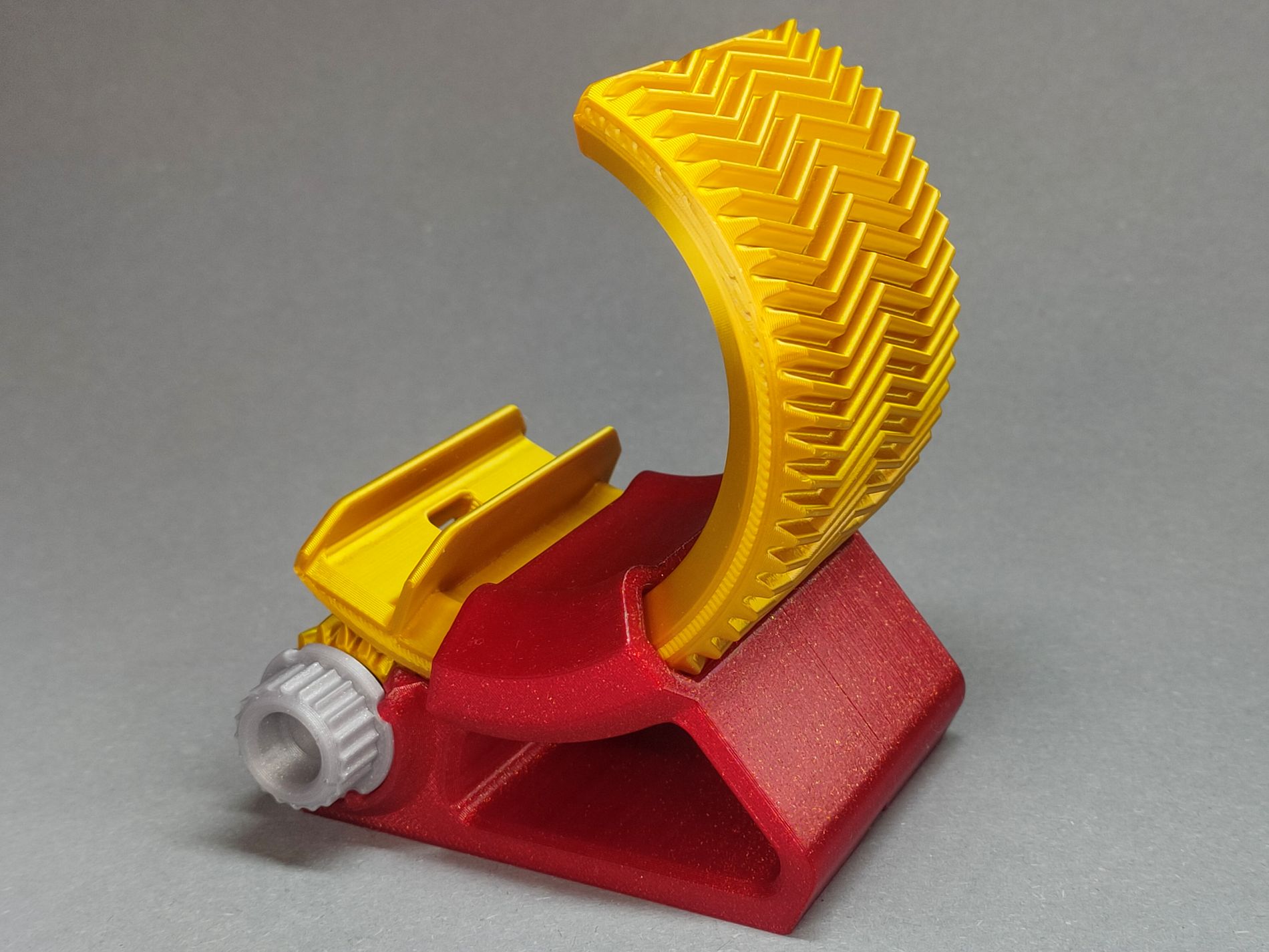 Miniatura 2 do modelo 3D Geared Phone stand