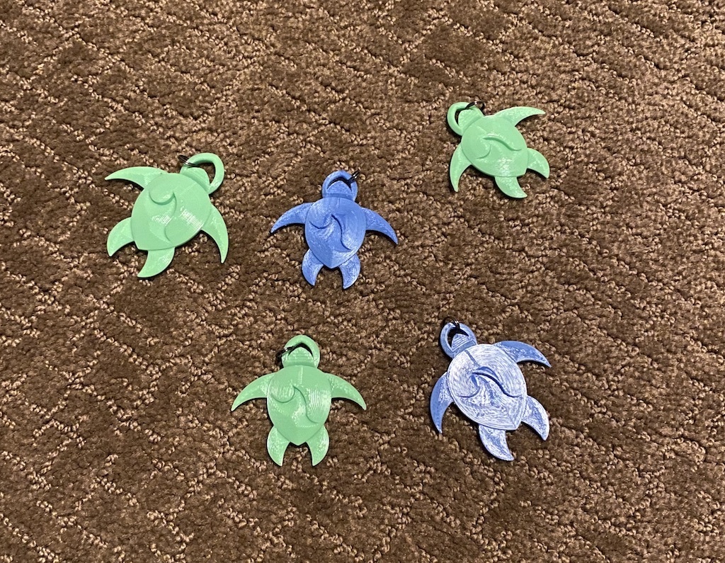 Miniatura 4 do modelo 3D Wavy Sea Turtle