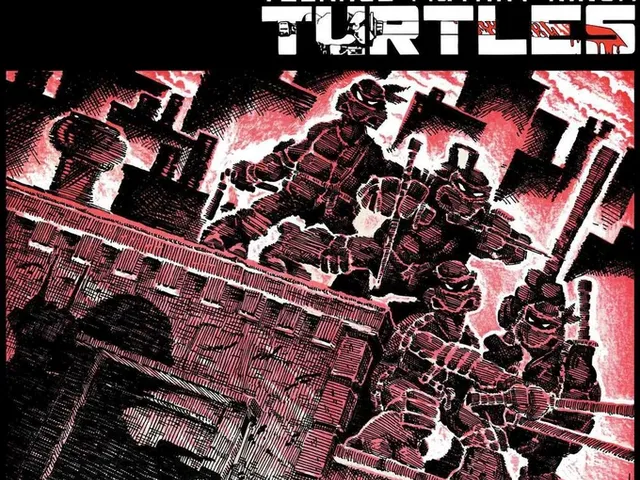 Teenage Mutant Ninja Turtles #1 Cover Hueforge