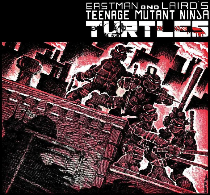 Teenage Mutant Ninja Turtles #1 Cover Hueforge