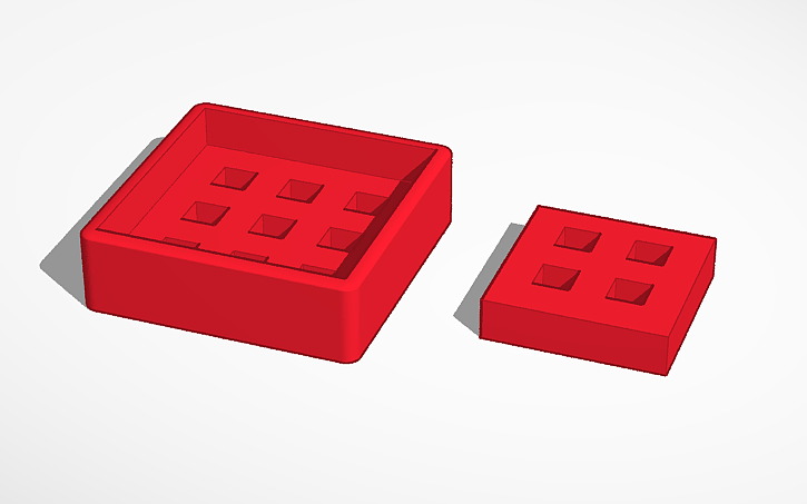magnetic fidget from brick 47 μm #kwiatek3d