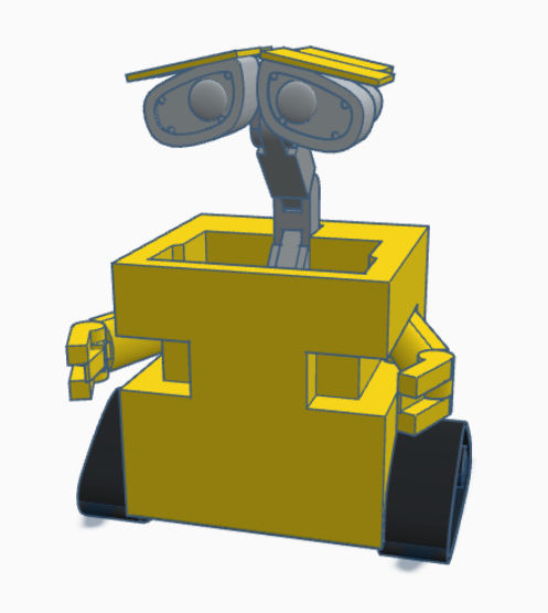 Handheld articulated Wall-E