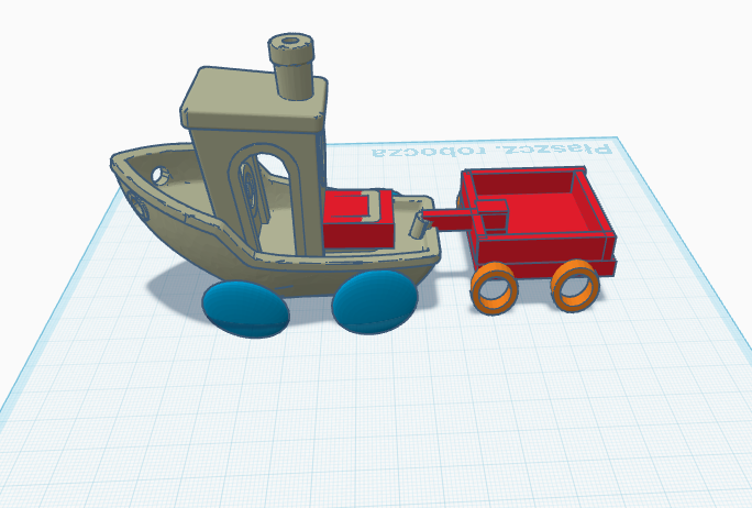 Remix Benchy car for konkurs