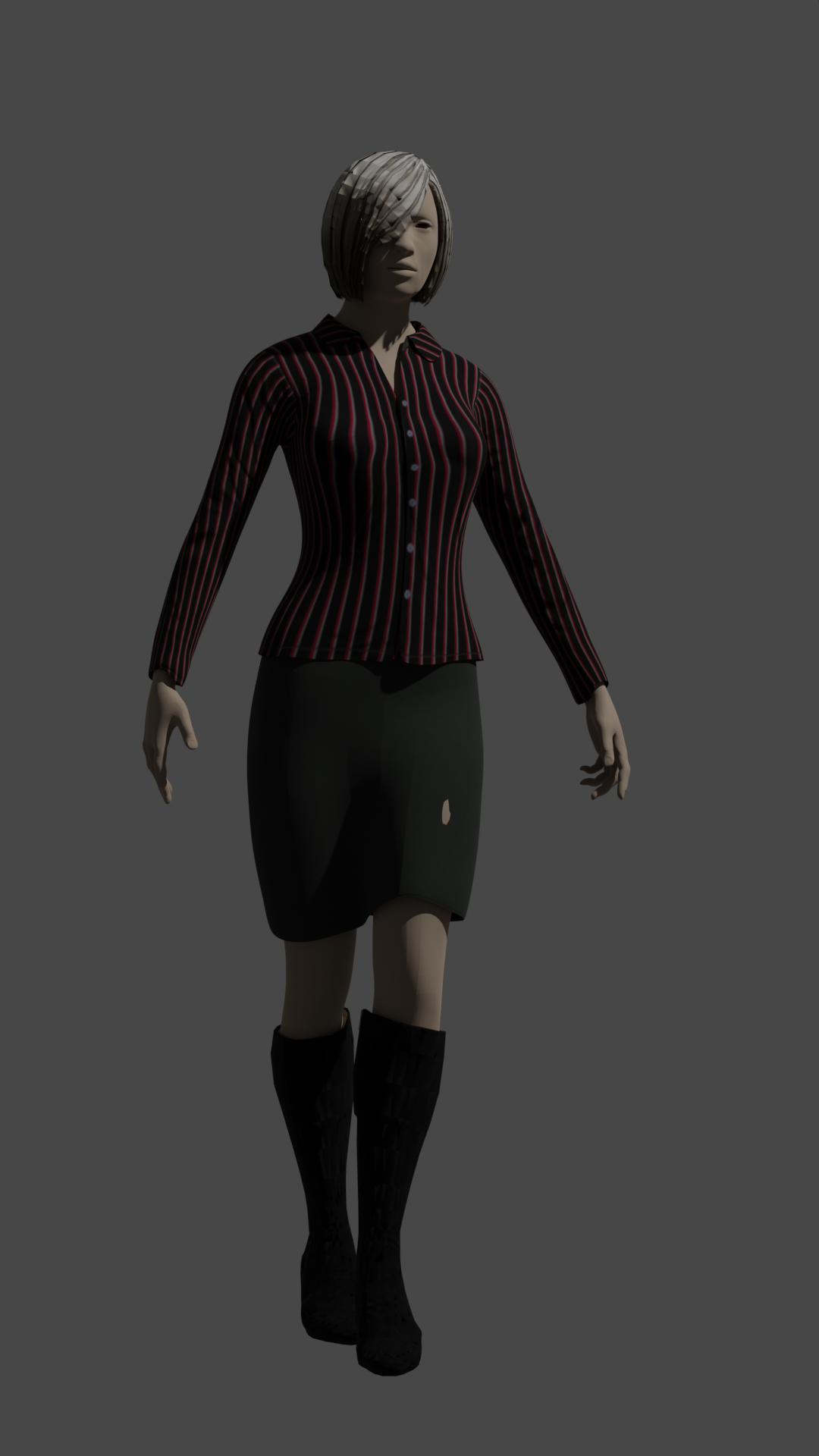 female walking