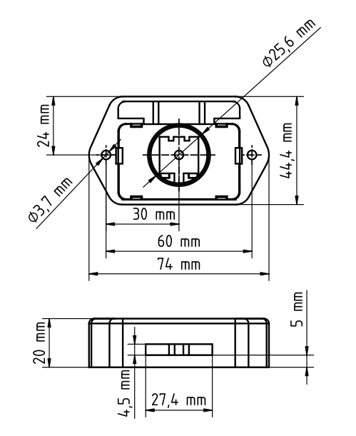 Miniatura 4 do modelo 3D Push Lock