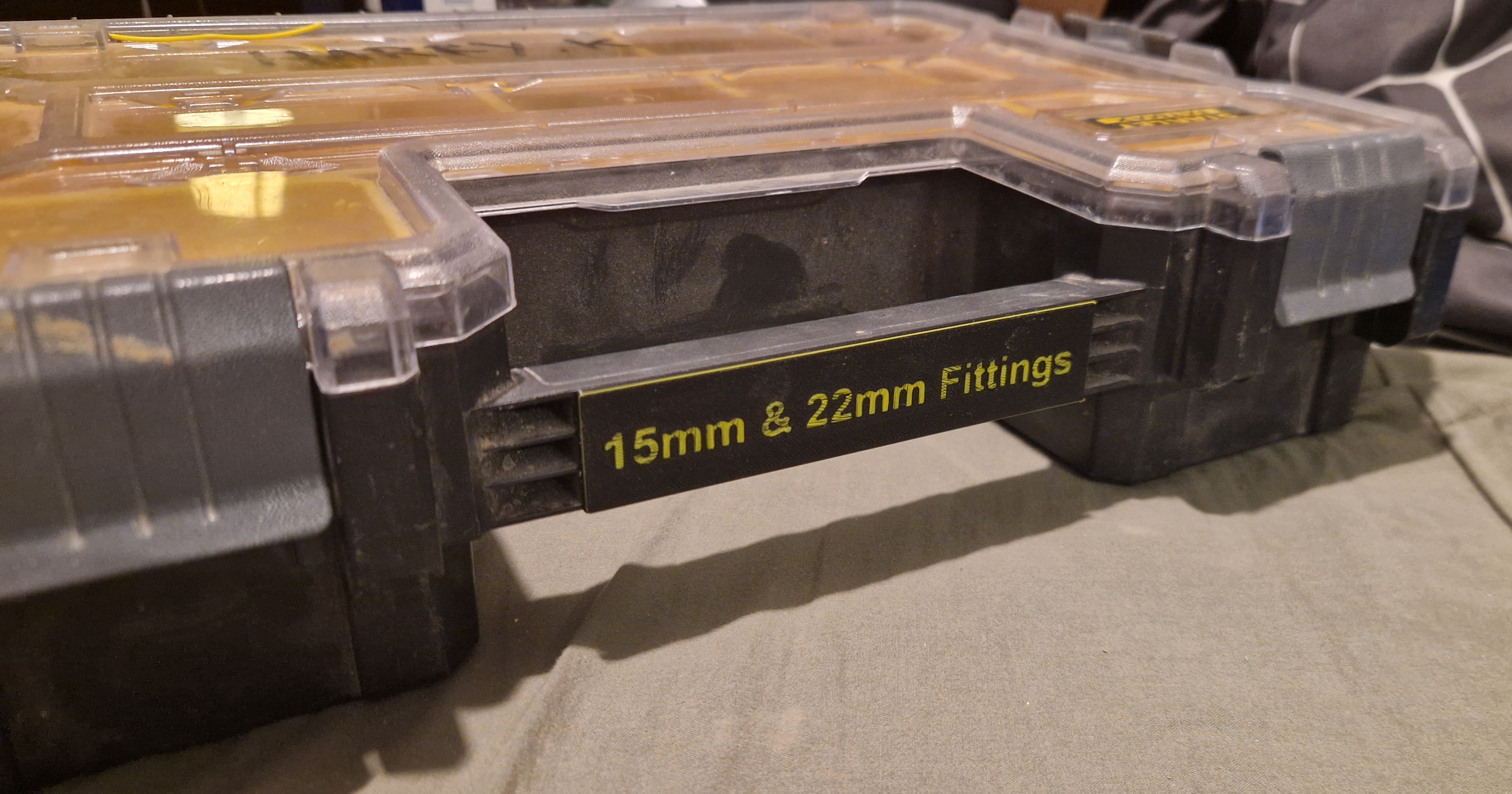 Stanley Fatmax Organizer Label Handle Plates – 3D Printable ID Tags