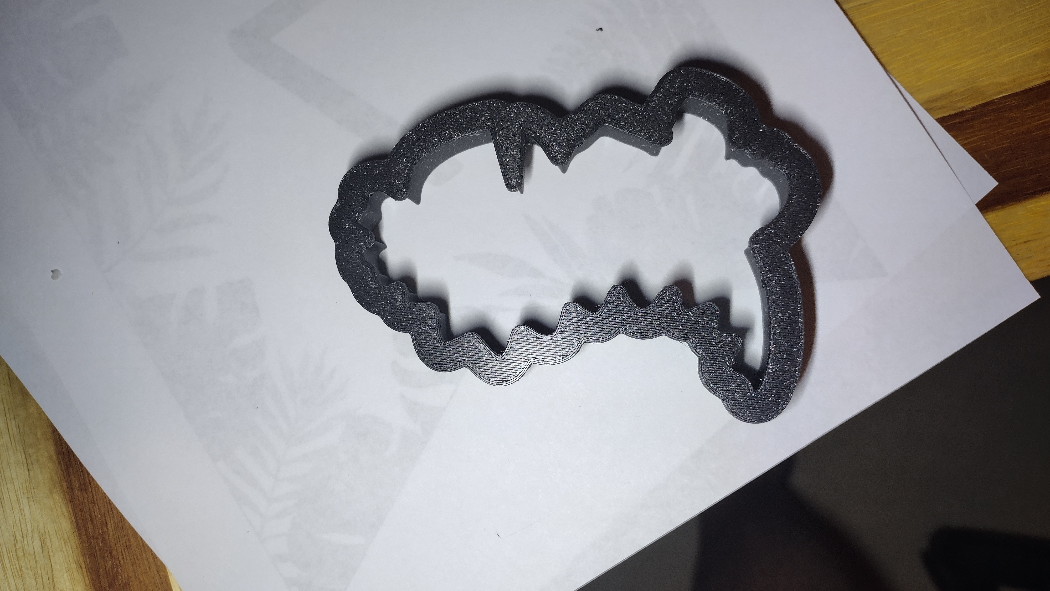 T-rex cookie cutter